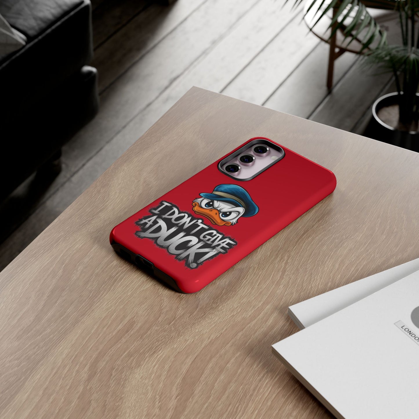 Samsung Tough Case - Angry Duck I Don't Give a Duck