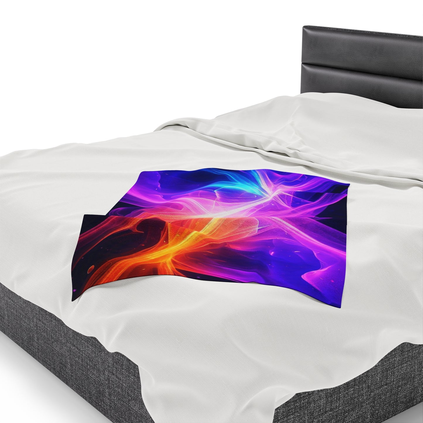 Color Splash Plush Velveteen Blanket