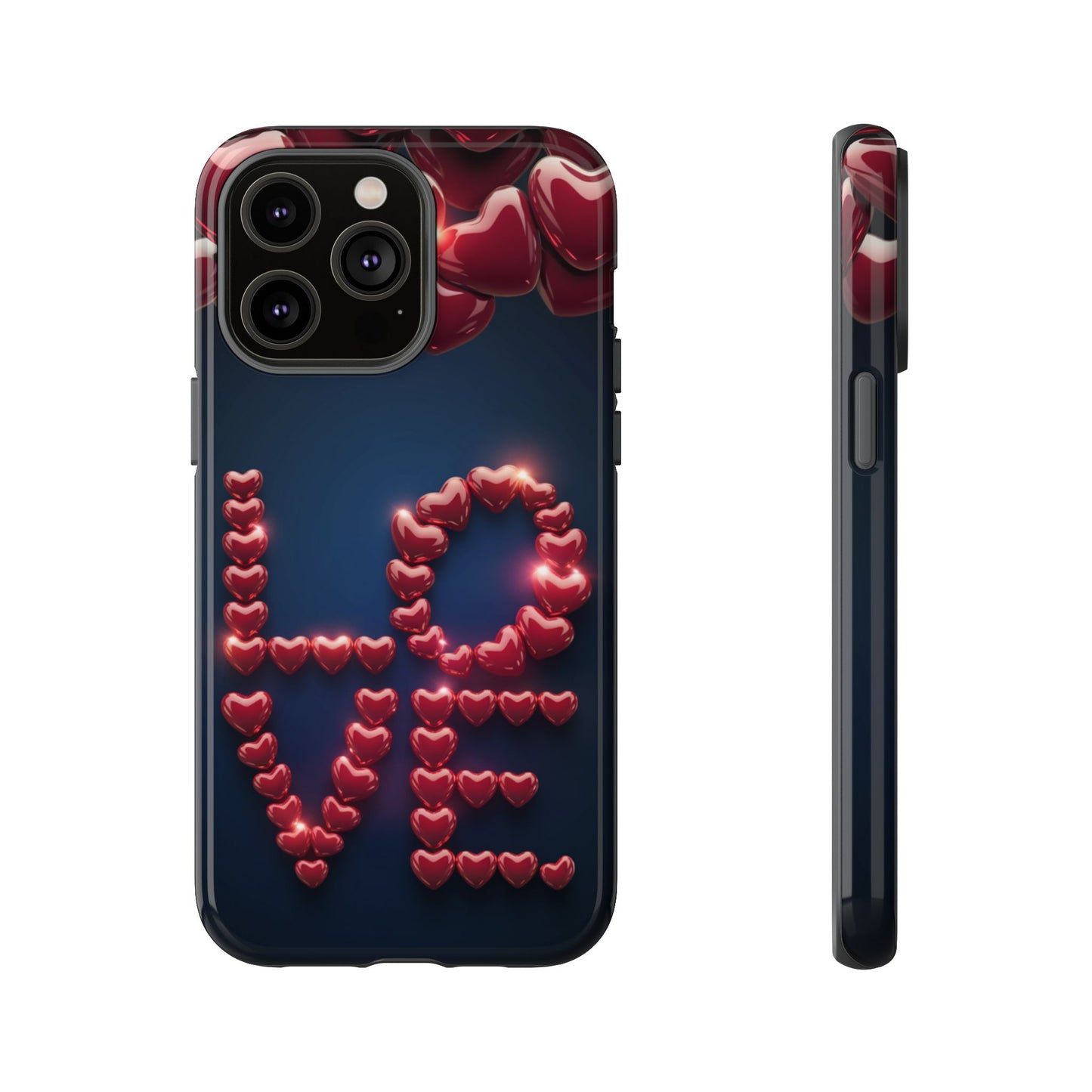 iPhone Case - Love Hearts Design