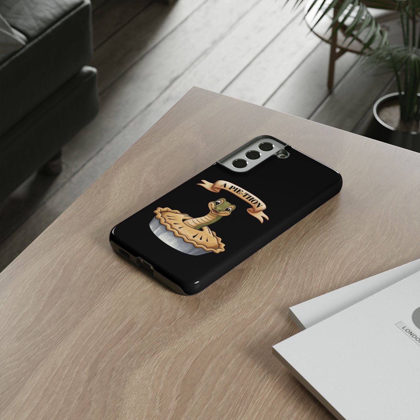 Phone Case - Funny Pie-Thon Samsung Galaxy Tough Case