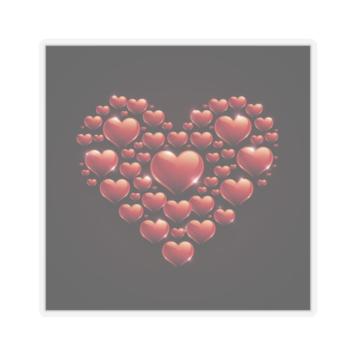 Heart of Hearts Sticker