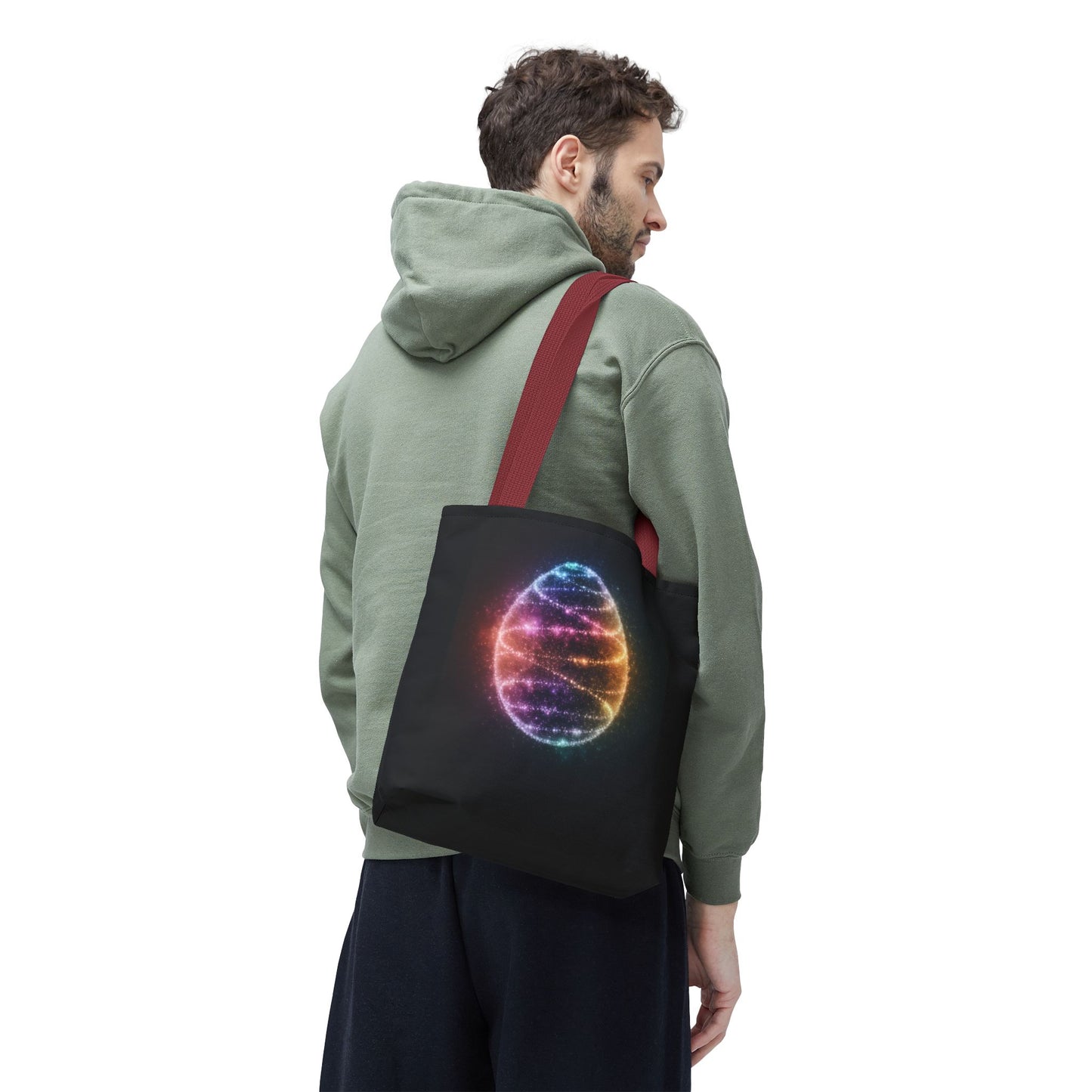 Bioluminescent Easter Egg Tote Bag