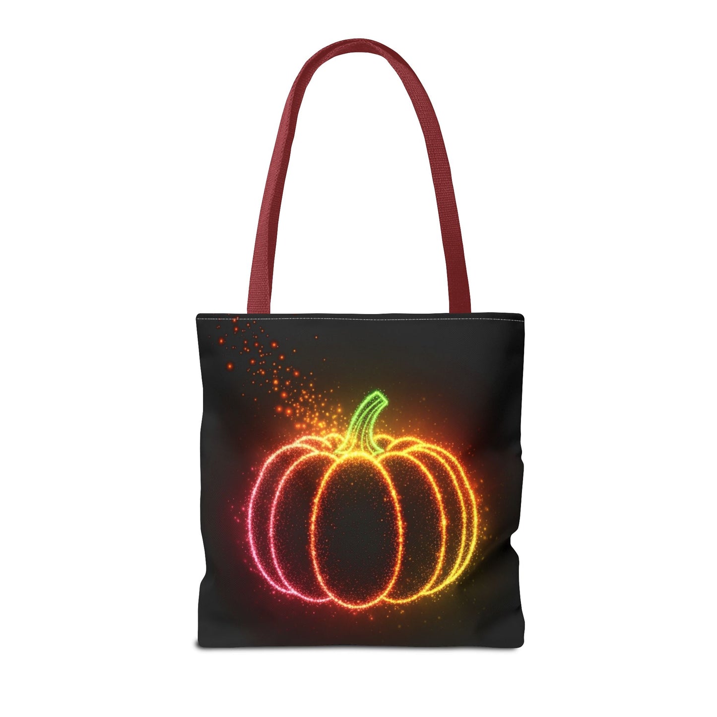 Neon Pumpkin Tote Bag, Halloween Tote, Fall Aesthetic Trick Or Treat Bag, Spooky Season Accessory, Pumpkin Bag, Fall Gift Idea