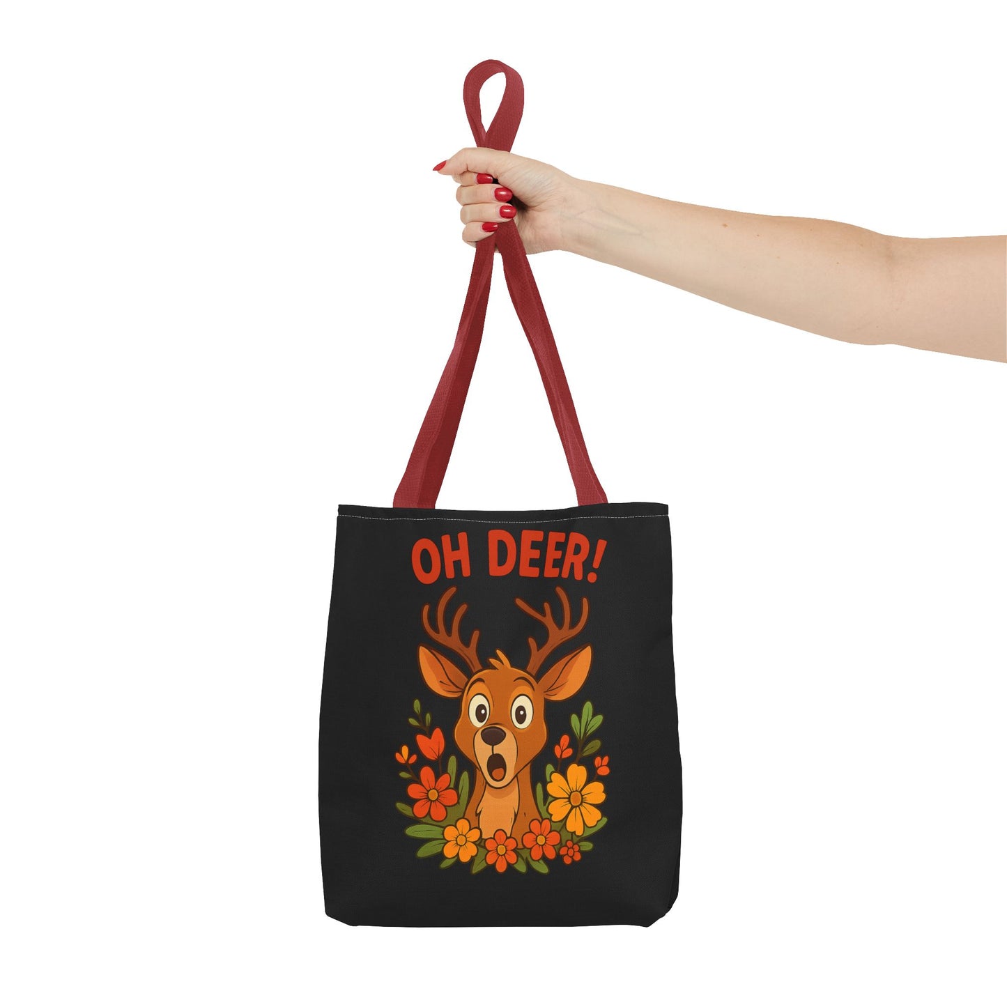 Oh Deer Tote Bag Wildlife Bag Deer Tote Nature Bag Grocery Bag Reusable Tote