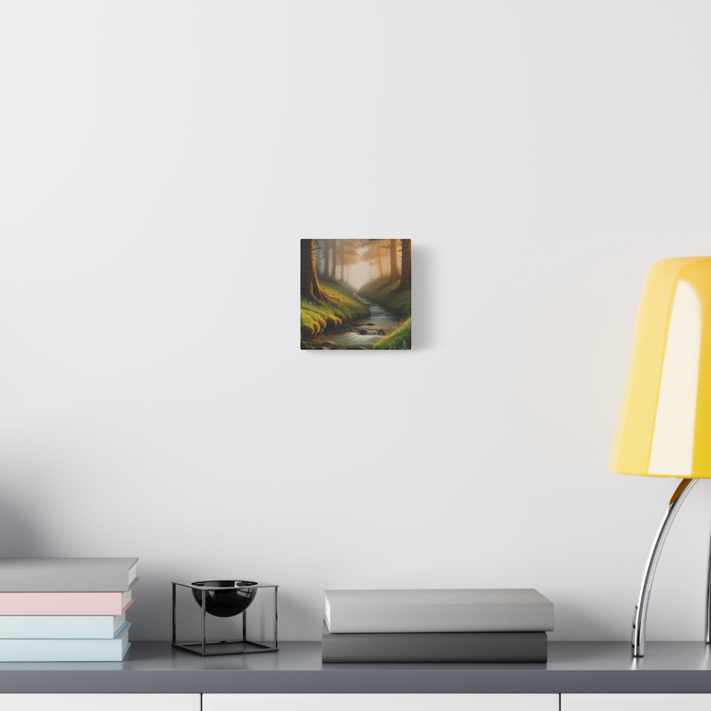 Forest Stream Canvas Art Nature Decor Modern Home Decoration Modern Art Nature Canvas