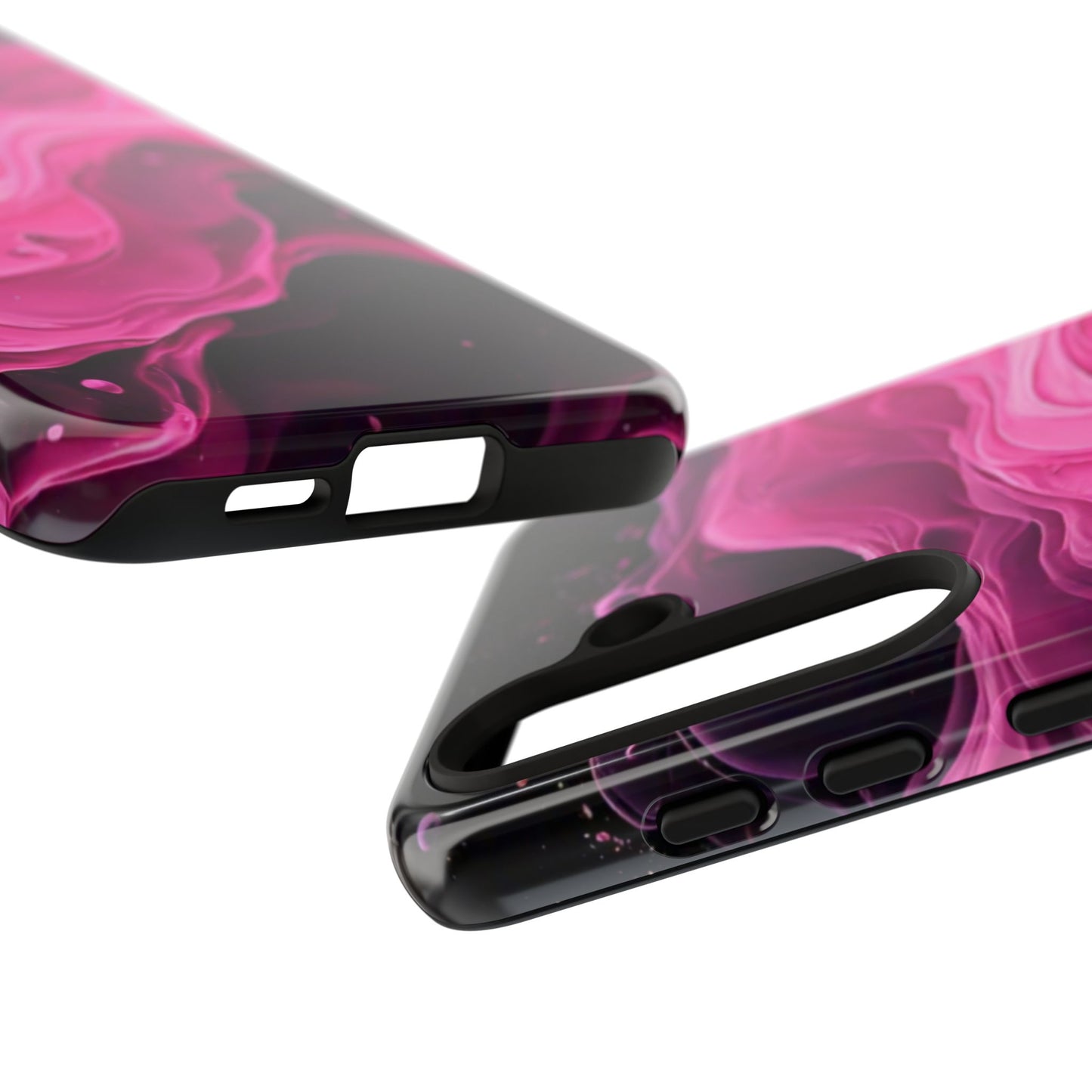 Samsung Galaxy Pink Paint Splash phone cover