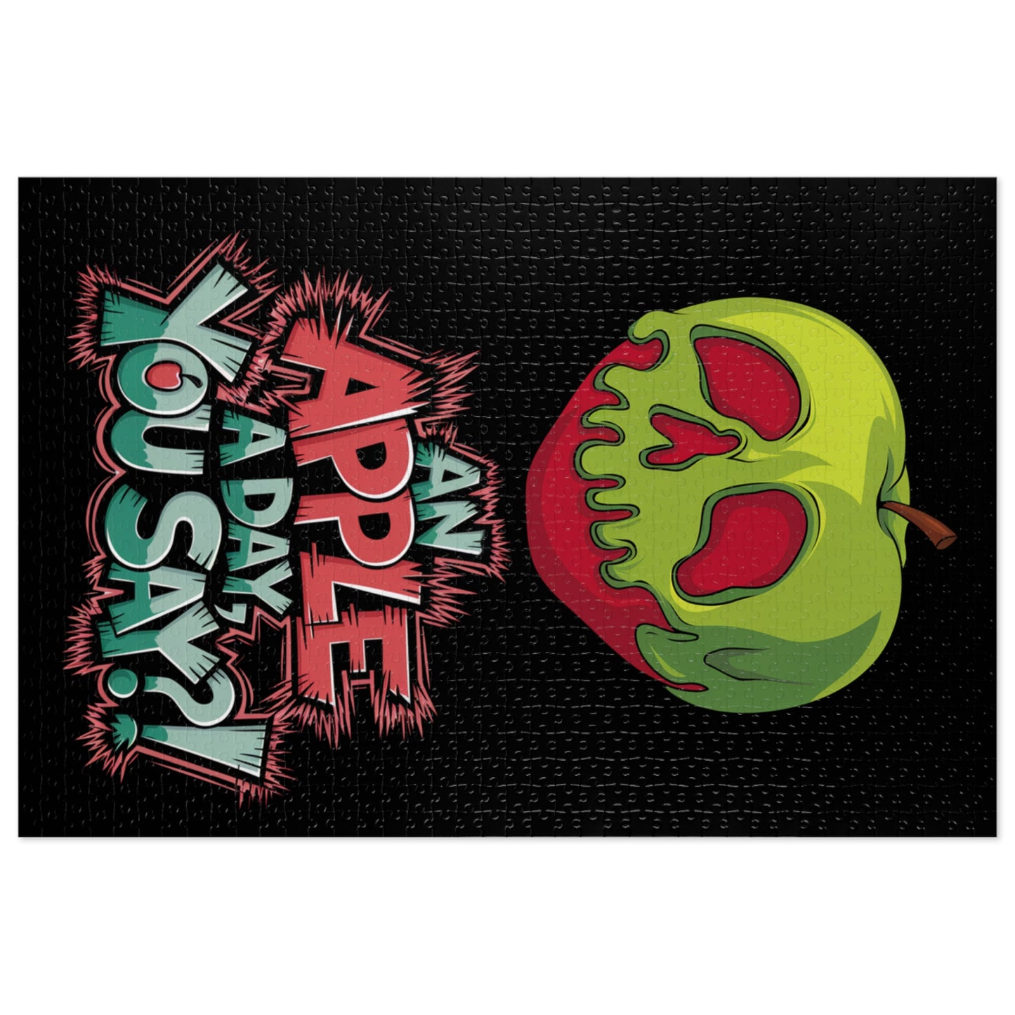 Jigsaw Puzzle - Poison Apple Design