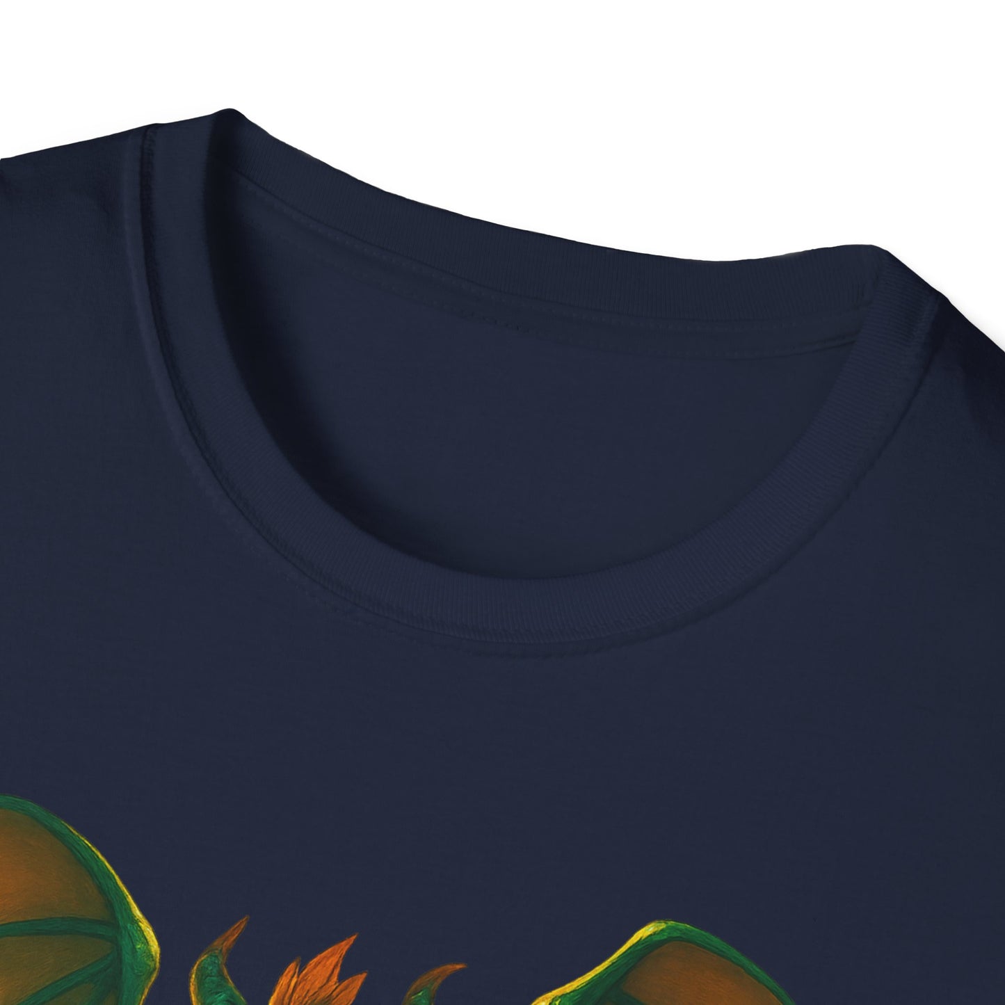 Green Dragon Fantasy T-Shirt | Unisex Mythical Creature Tee | DnD Gamer Gift | Cool Dragon Shirt | Magic RPG Nerdy Graphic Tee