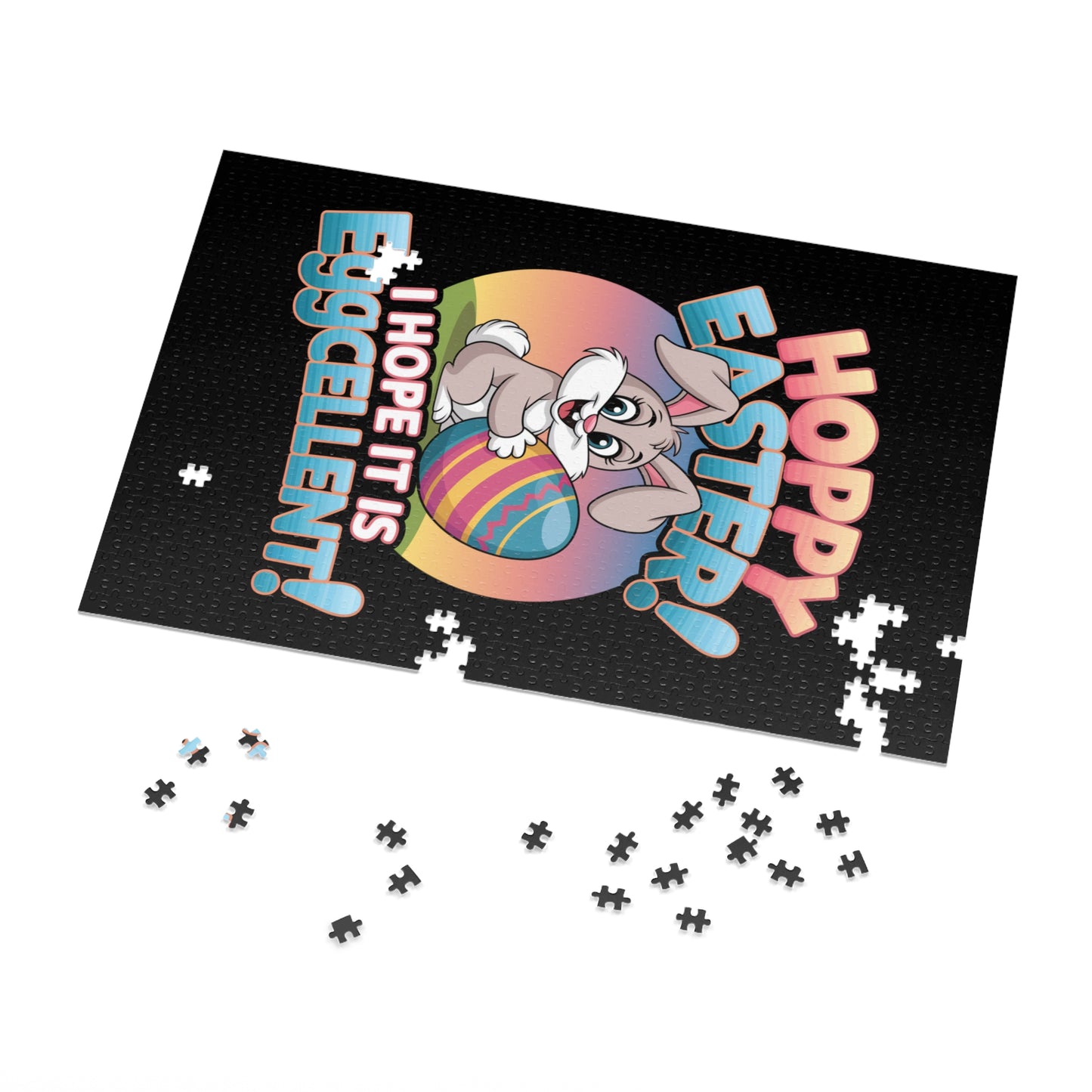 Easter Bunny Jigsaw Puzzle Easter Puzzle Easter Bunny Game Easter Jigsaw