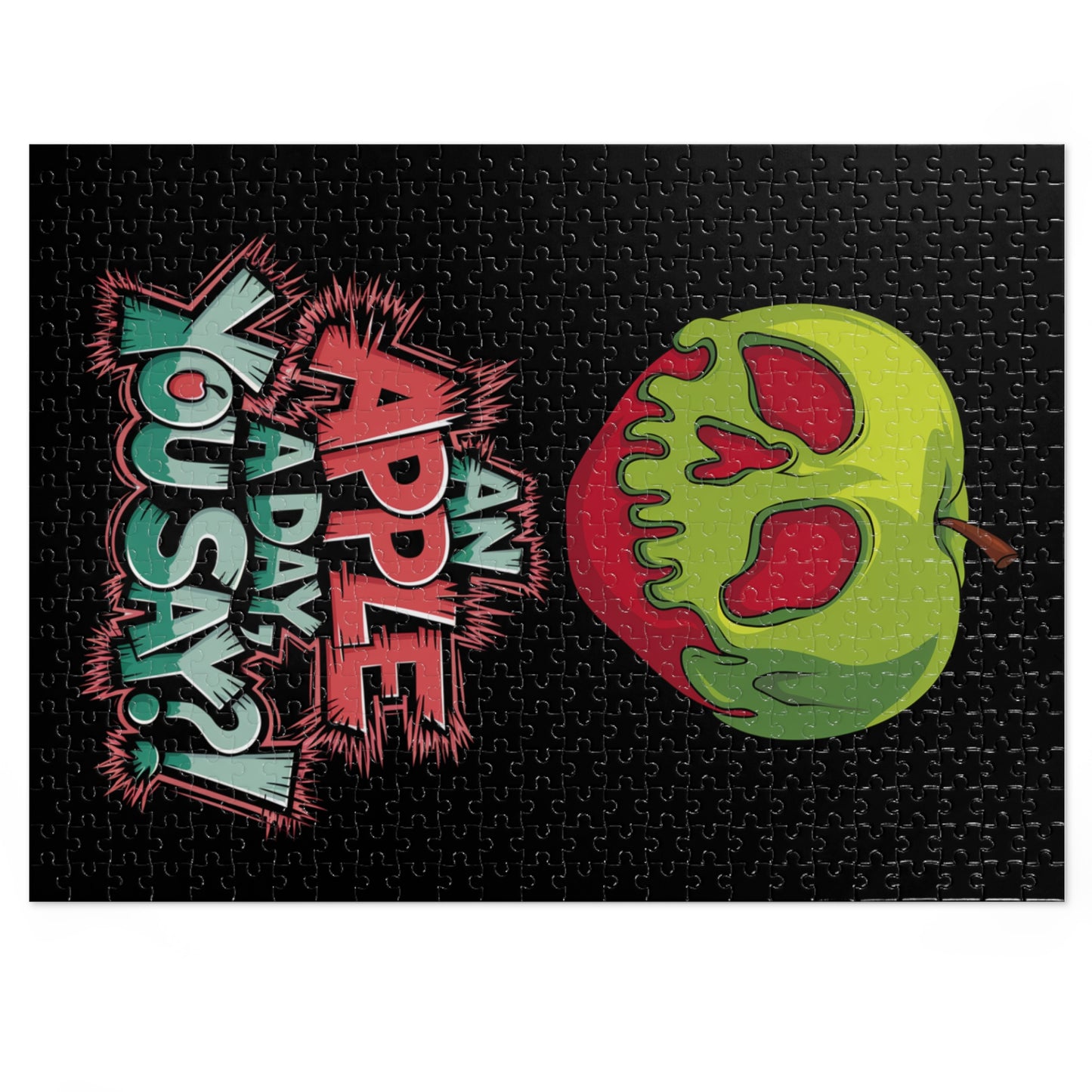 Jigsaw Puzzle - Poison Apple Design