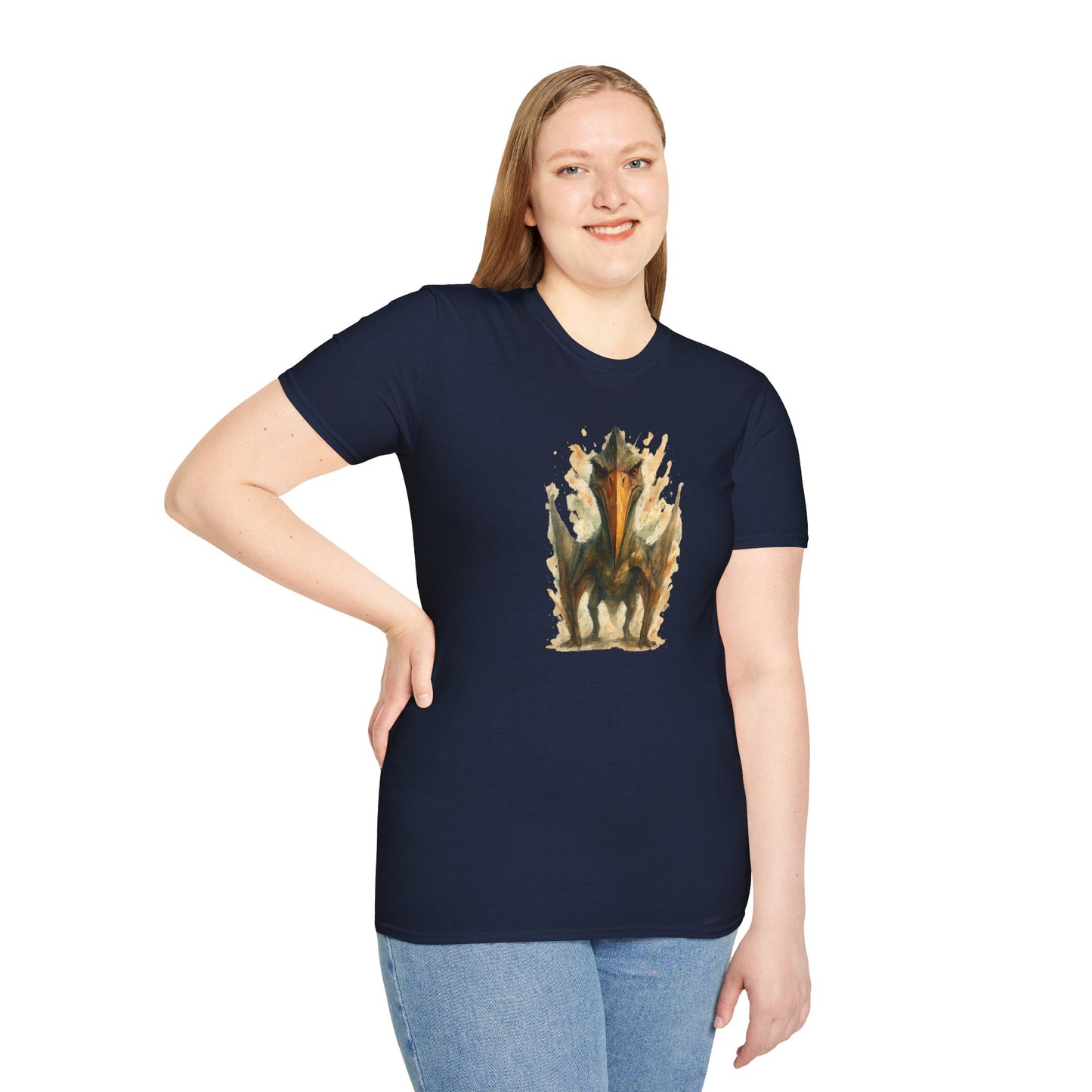 Quetzalcoatlus Pterosaur Tee - Prehistoric Flying Reptile Shirt, Dinosaur Lover Gift, Paleontology Art Unisex T-Shirt