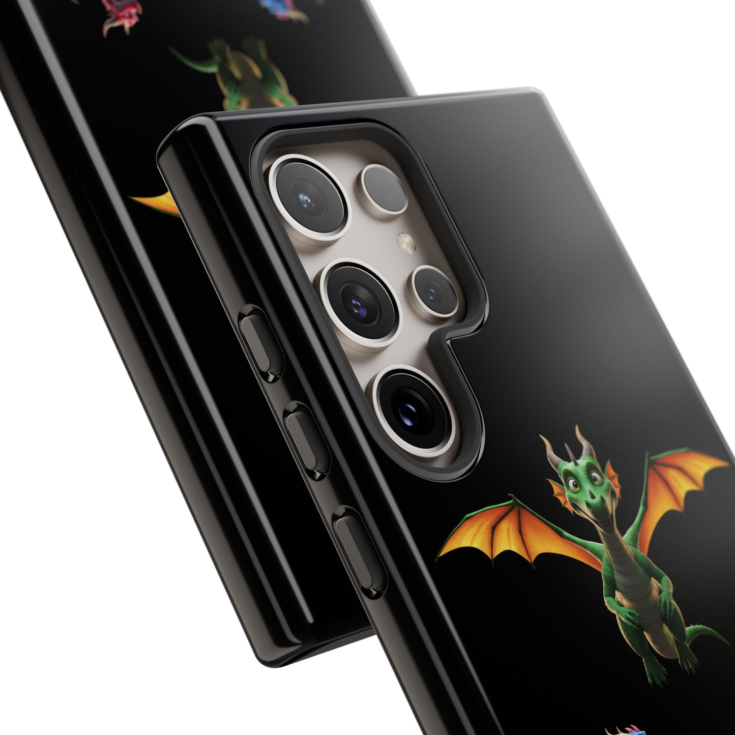 Protective Dragon Phone Case for Samsung Galaxy - Fantasy Art Durable Cover - Bookish Mythical Gift for Teens & Adults Twilight Aesthetic