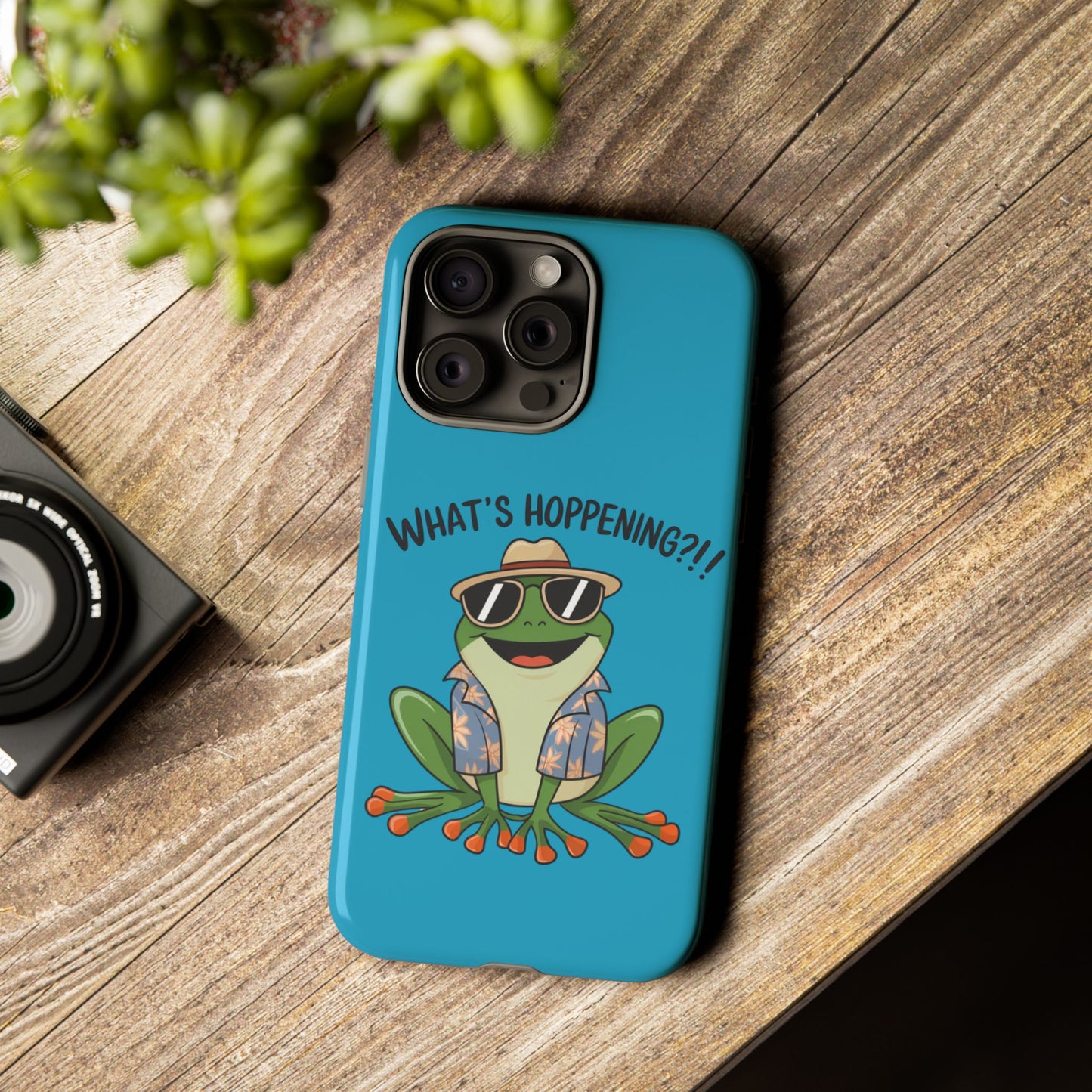 iPhone Case - Frog 'What's Hoppening'