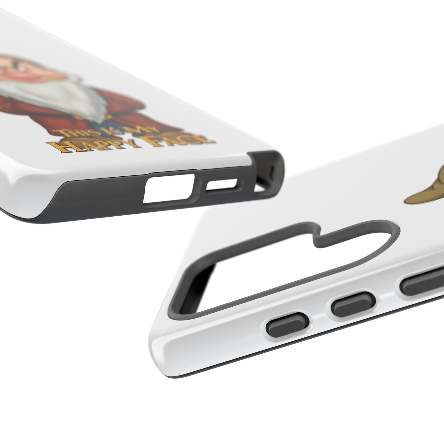 Samsung Phone Case - Grumpy Dwarf 'This is My Happy Face'