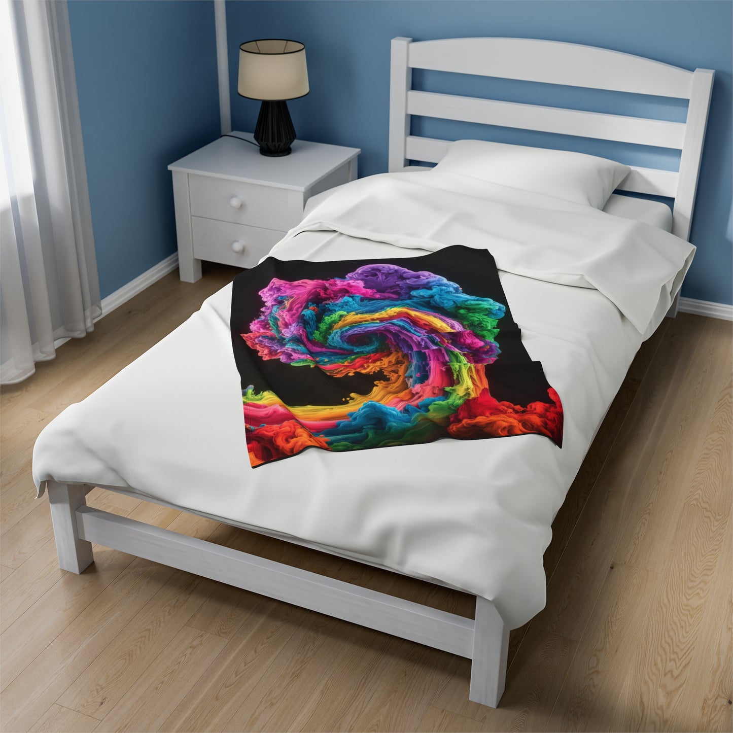 Colorful Swirl Blanket