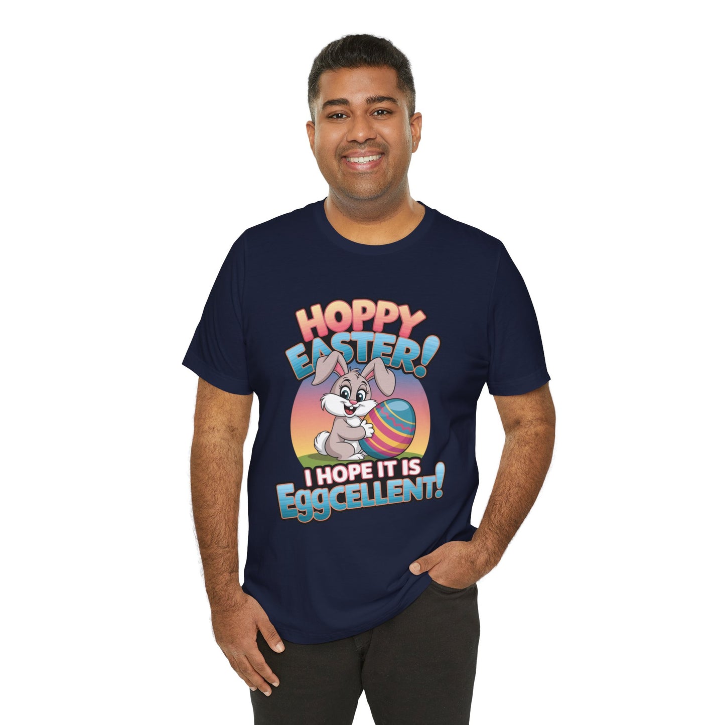 Happy Easter Unisex Tee Easter Shirt Easter Bunny T Shirt Easter Apparel Easter Bunny Outfit