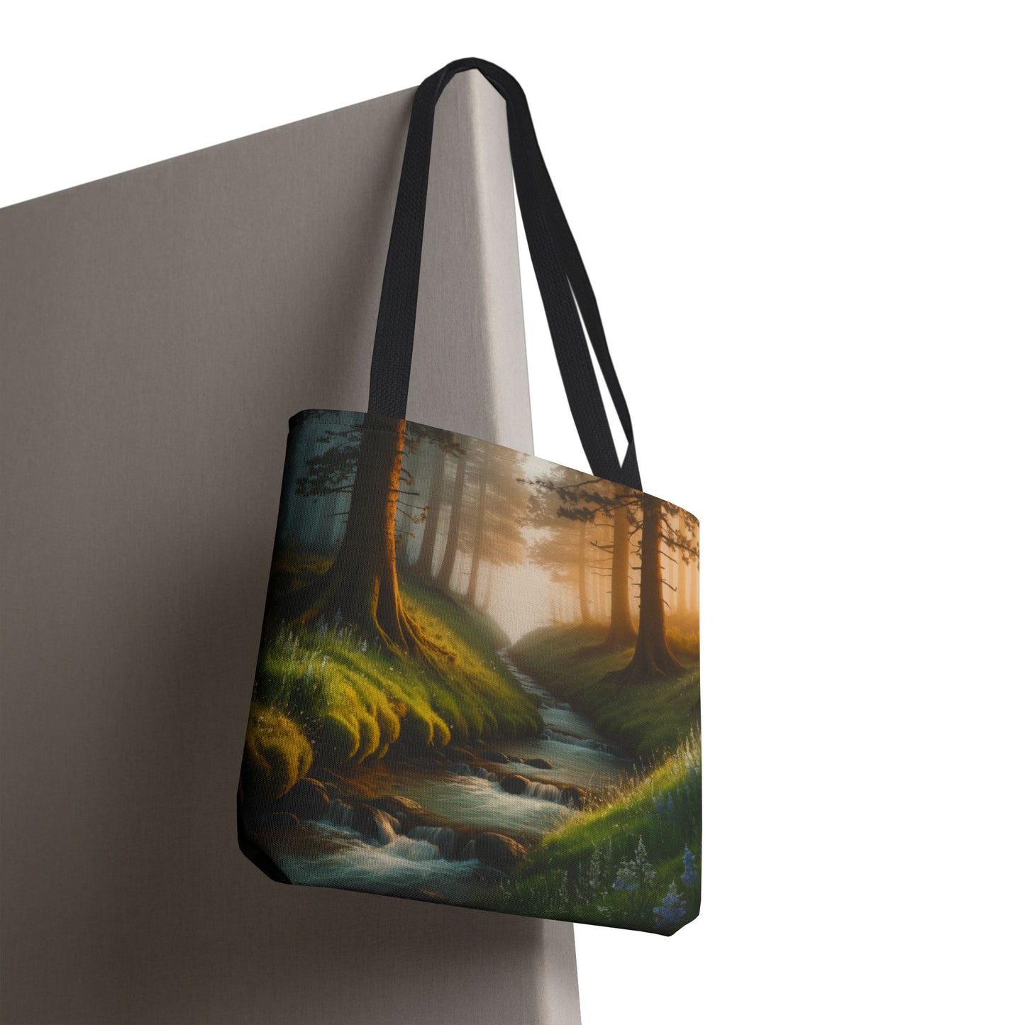Nature Stream Tote Bag Shopping Bag Reusable Tote Nature Bag