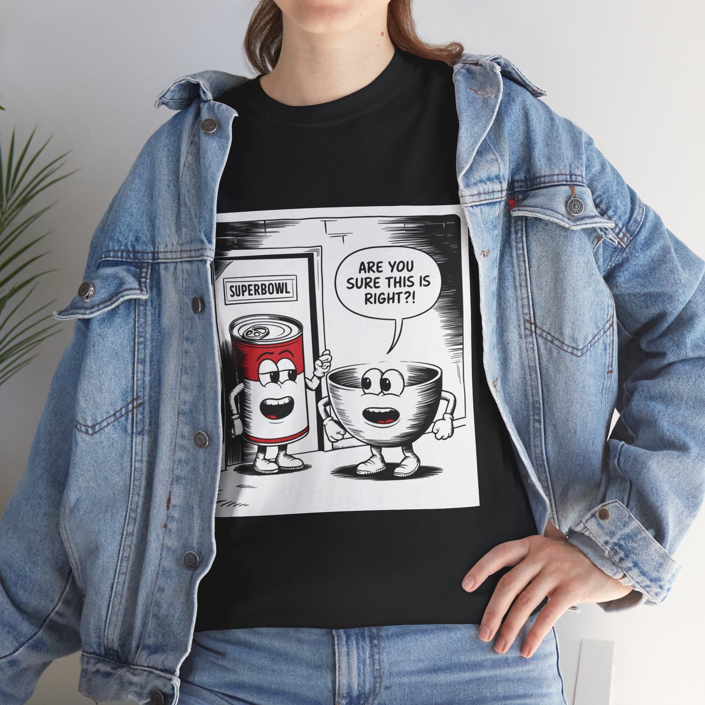 Comic Unisex Tee - Superbowl Design
