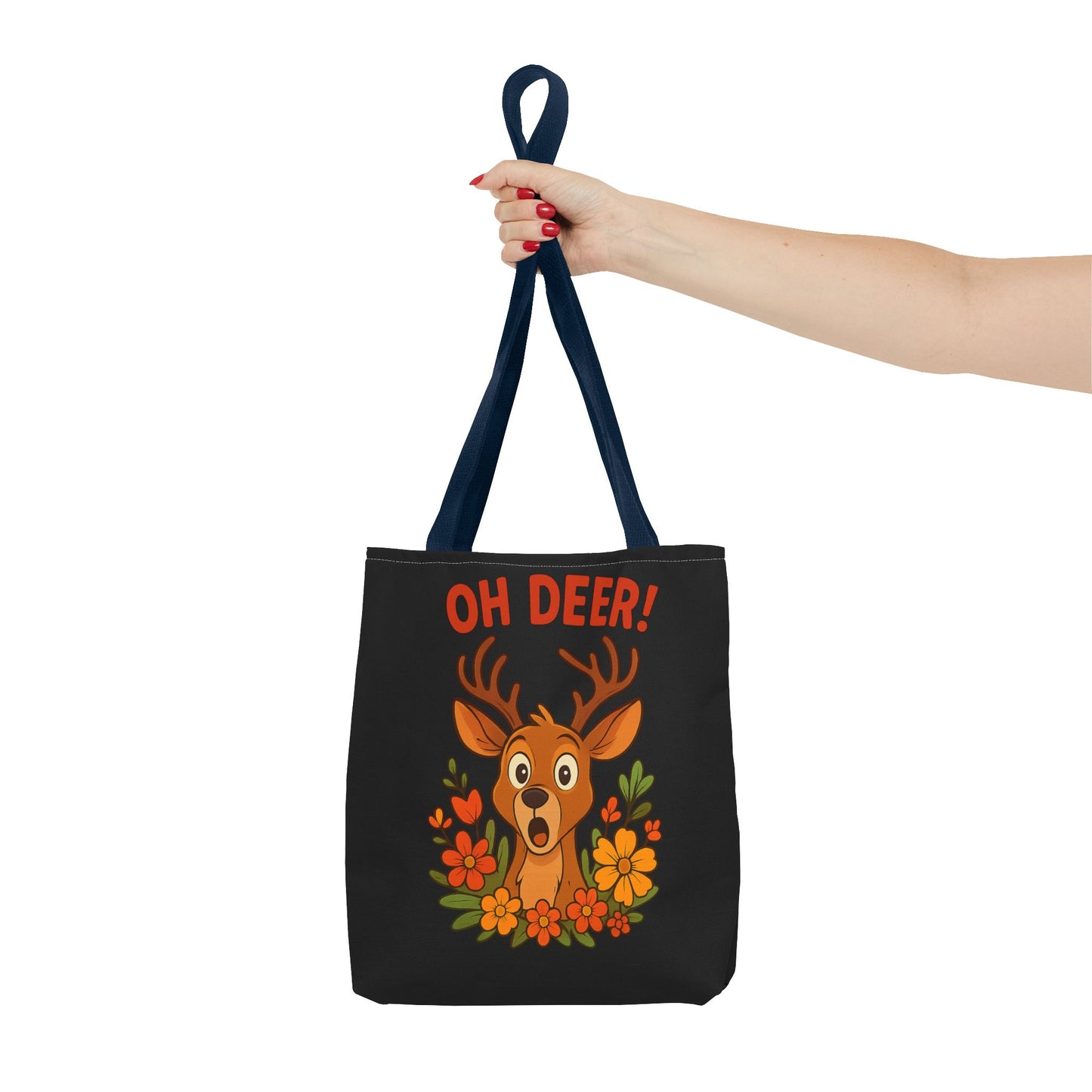Oh Deer Tote Bag Wildlife Bag Deer Tote Nature Bag Grocery Bag Reusable Tote