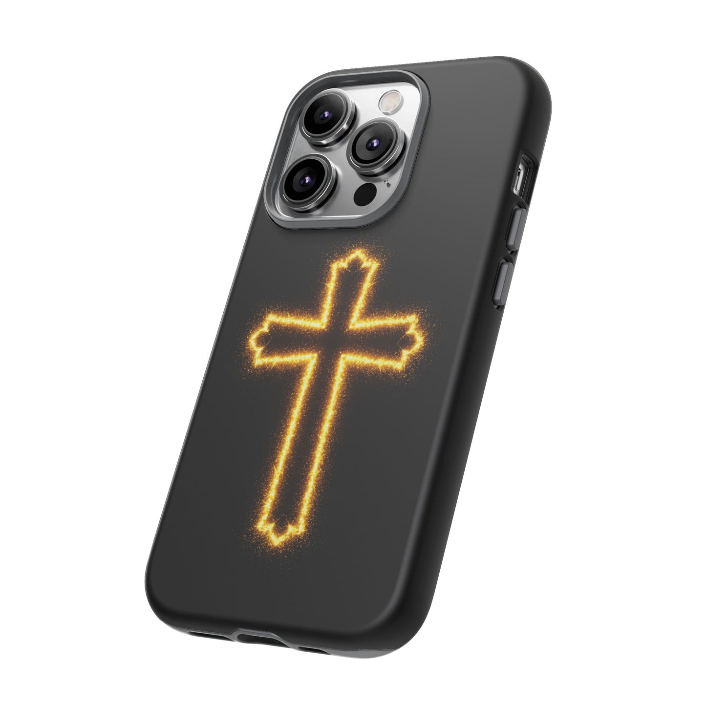 Glowing Cross Phone Case - Faith-Inspired Tough Cases