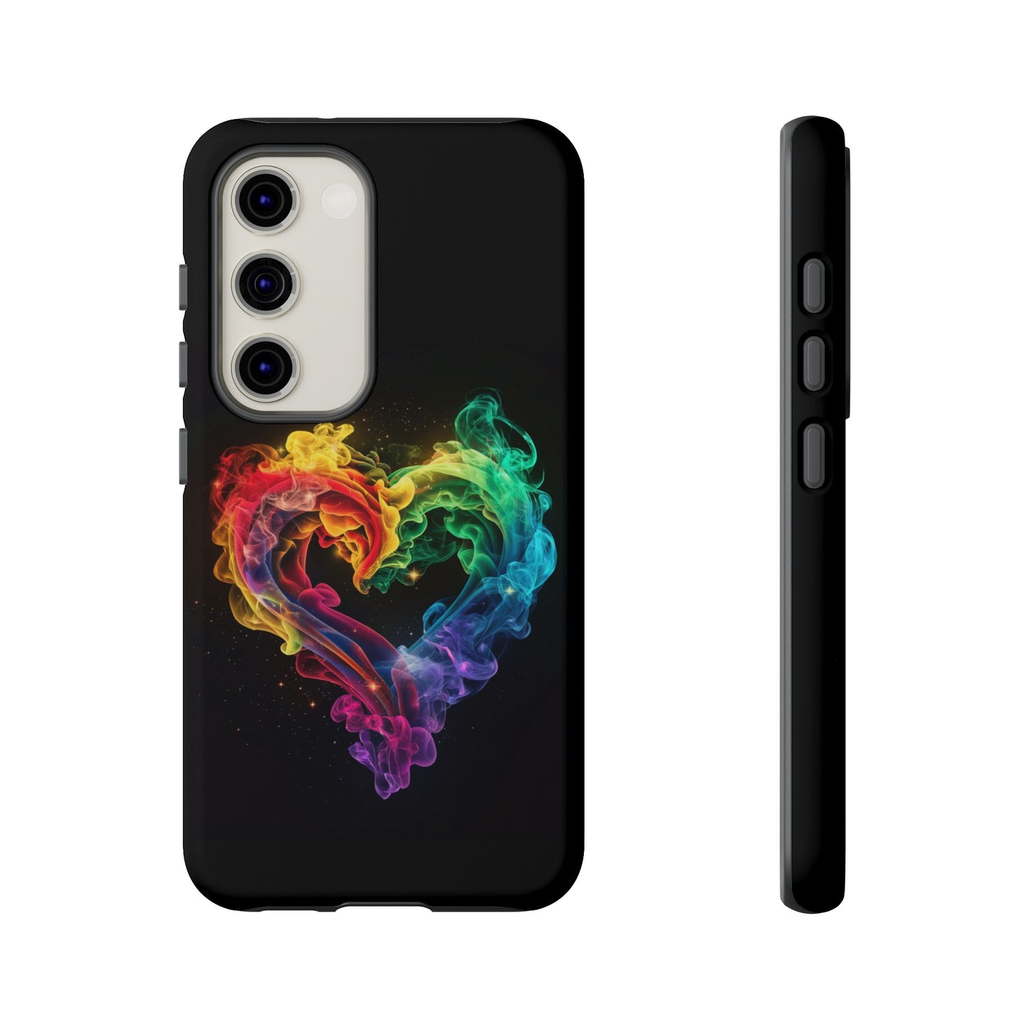 Samsung Galaxy Case - Colorful Heart Design