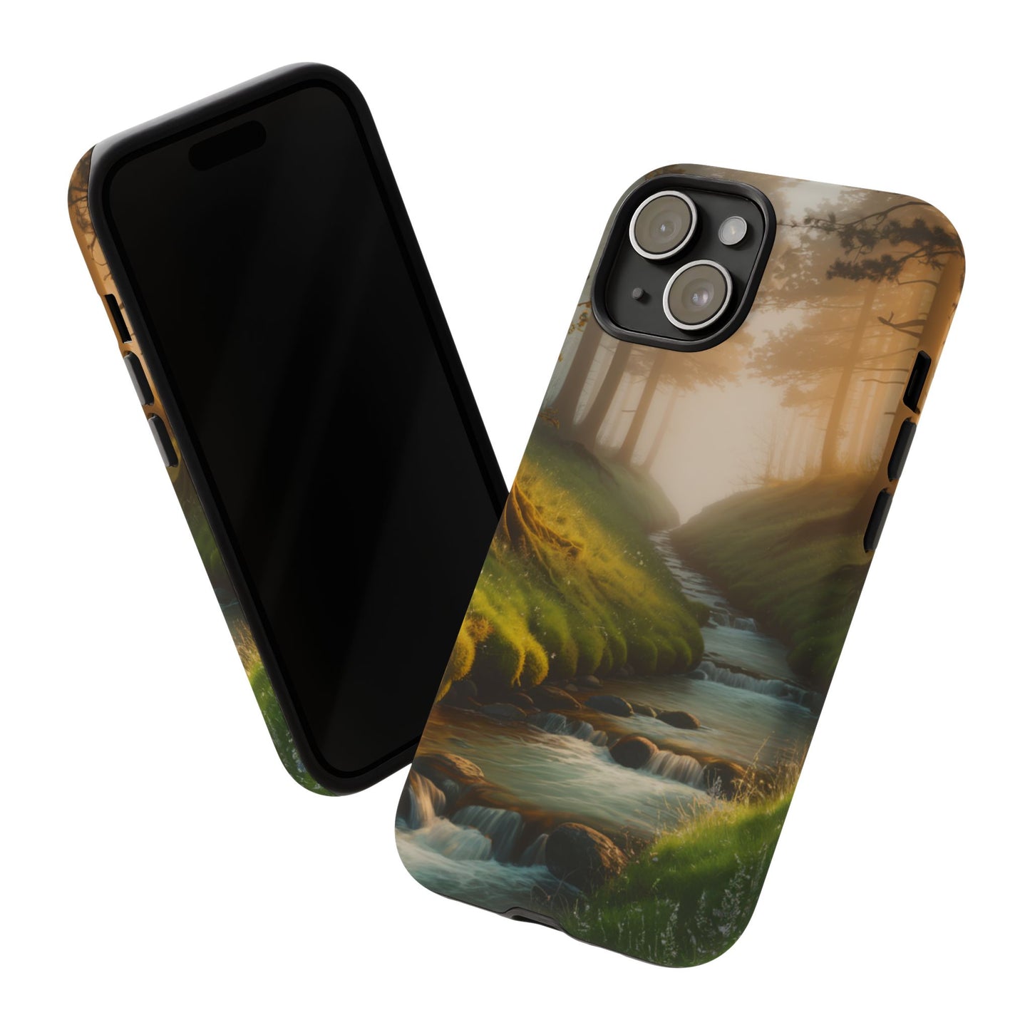 Nature Stream iPhone Case Forest Phone Case Stream iPhone Case Nature Phone Case