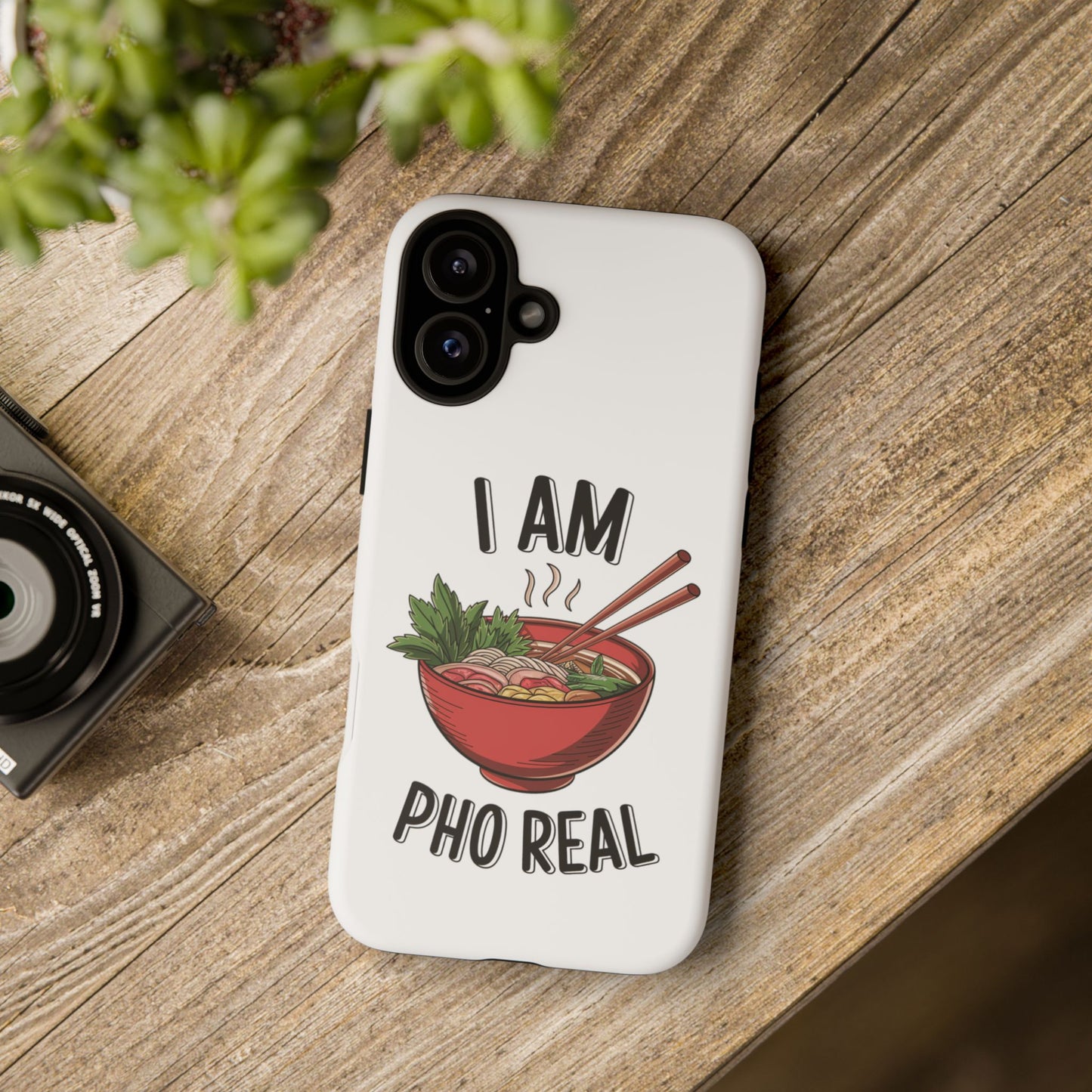 Pho Real Tough Phone Case Pho iPhone Case Foodie Phone Case
