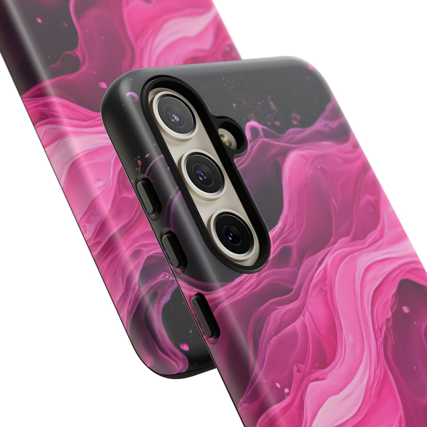 Samsung Galaxy Pink Paint Splash phone cover