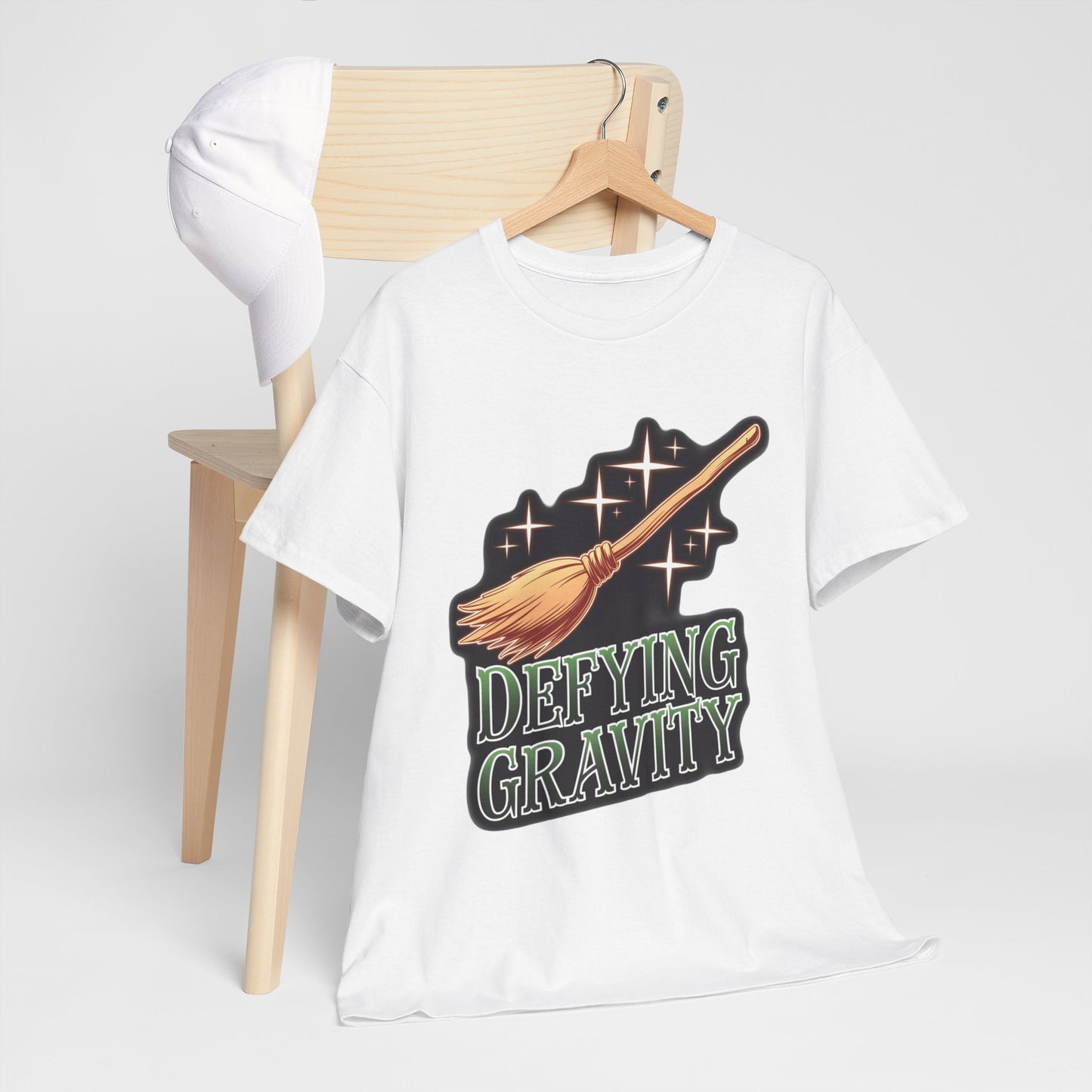 Defying Gravity Wicked Musical Quote Tee – Broadway Fan Shirt, Inspirational Wizard of Oz Graphic Tee, Musical Theatre Unisex T-Shirt