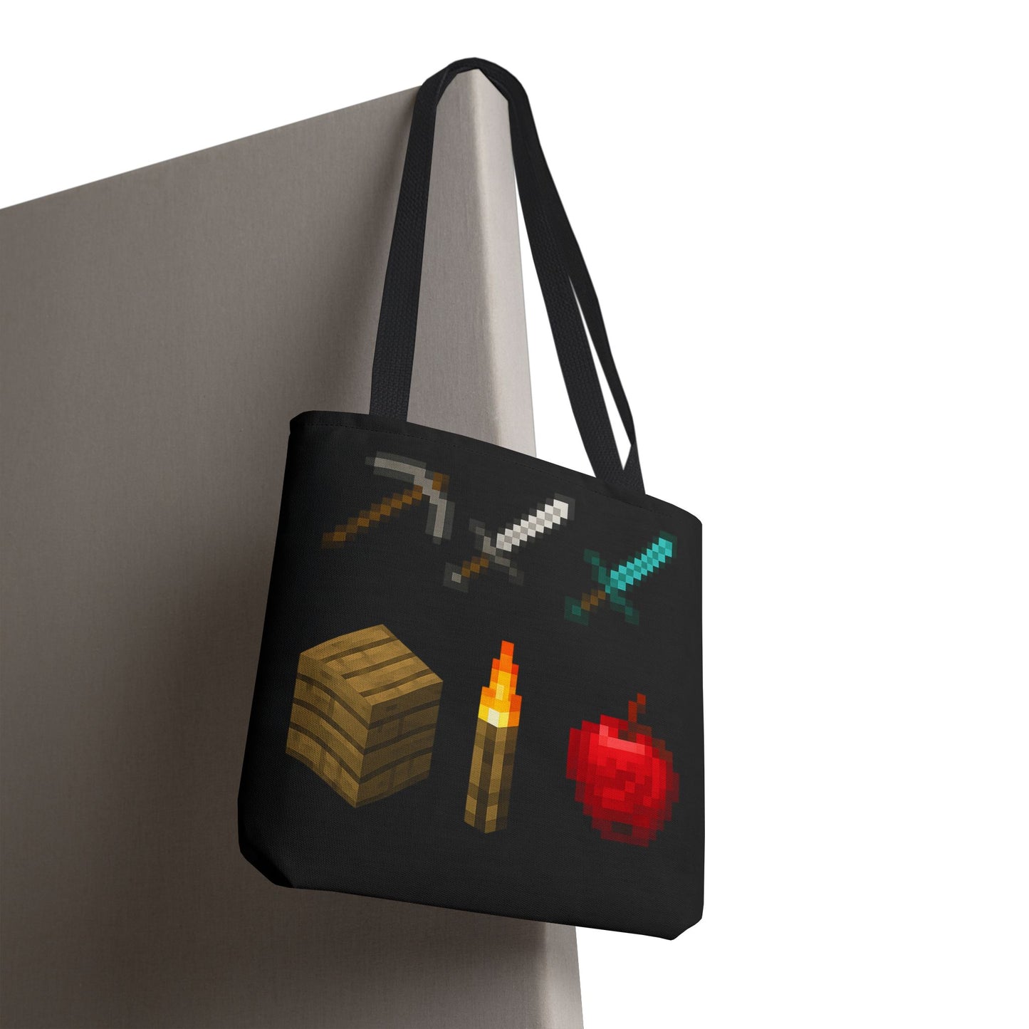 Minecraft Inspired Tote Bag Adventure Awaits Shopping Bag Reusable Tote Summer Bag