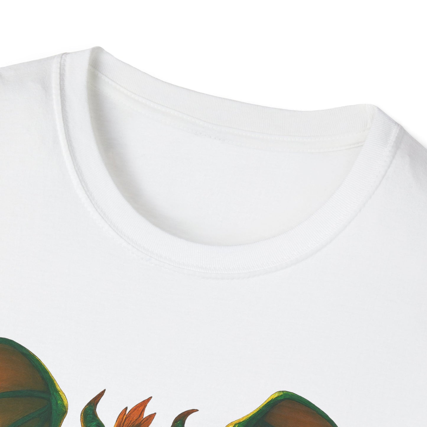 Green Dragon Fantasy T-Shirt | Unisex Mythical Creature Tee | DnD Gamer Gift | Cool Dragon Shirt | Magic RPG Nerdy Graphic Tee