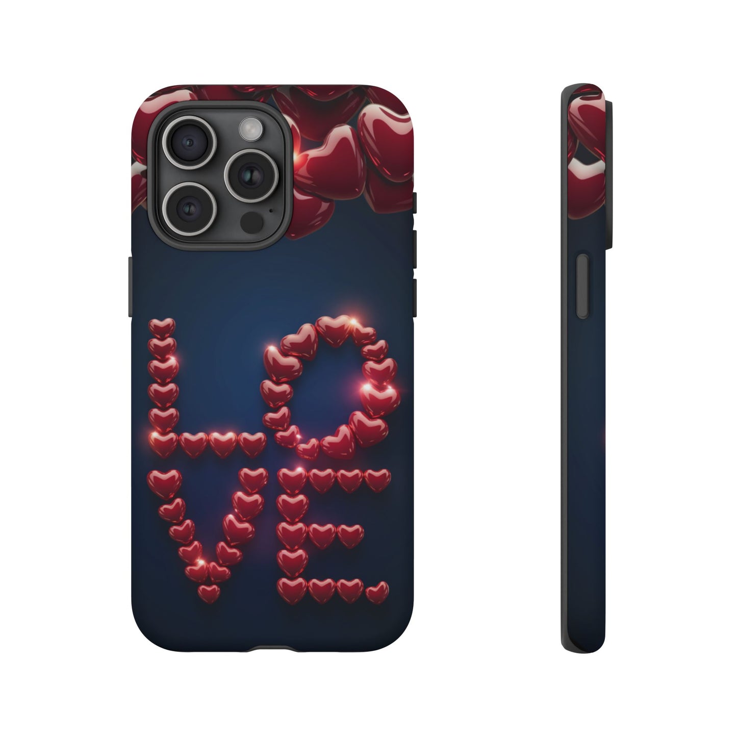 iPhone Case - Love Hearts Design