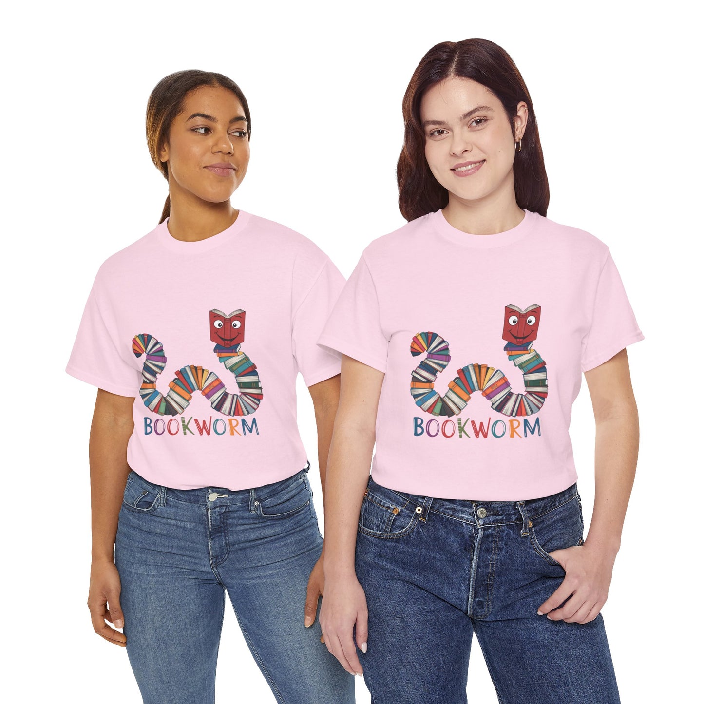 Cute Bookworm Shirt – Funny Reading Lover Tee – Teacher Gift – Kids Book Tee – Unisex Book Nerd Shirt – Book Club Graphic T-Shirt
