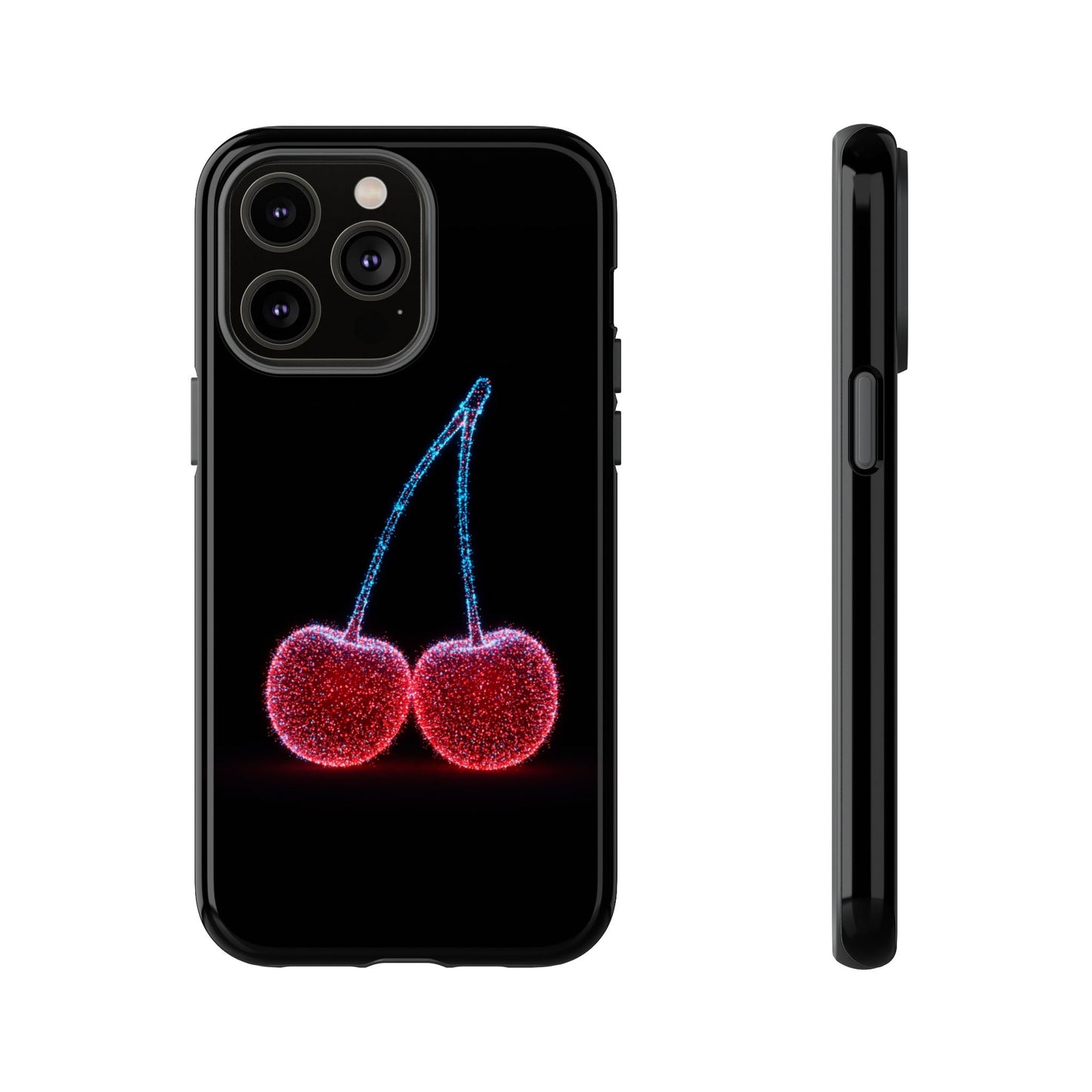 iPhone Case Bioluminescent Cherries Cherry Phone Case Cherry iPhone Case