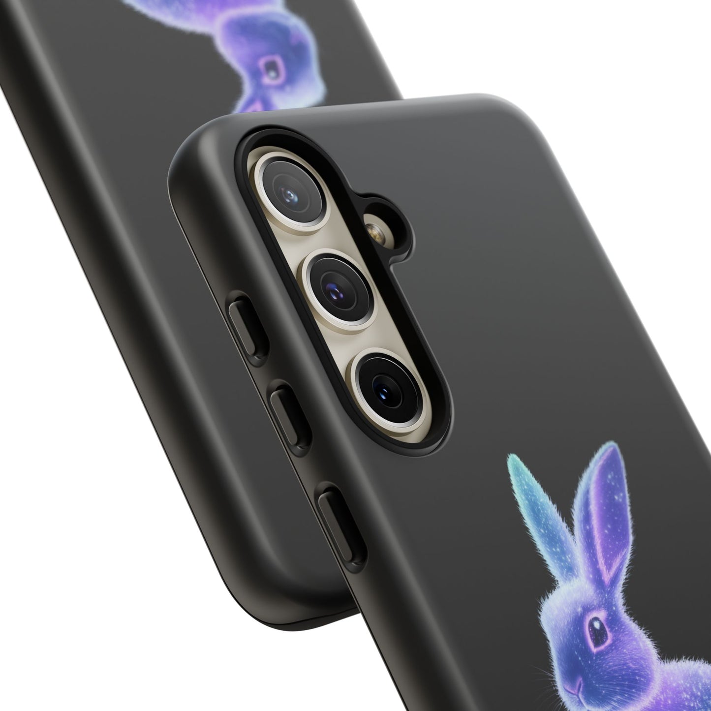 Samsung Case Bioluminescent Easter Bunny Design Easter Phone Case Easter Bunny Samsung Case Easter Accessory