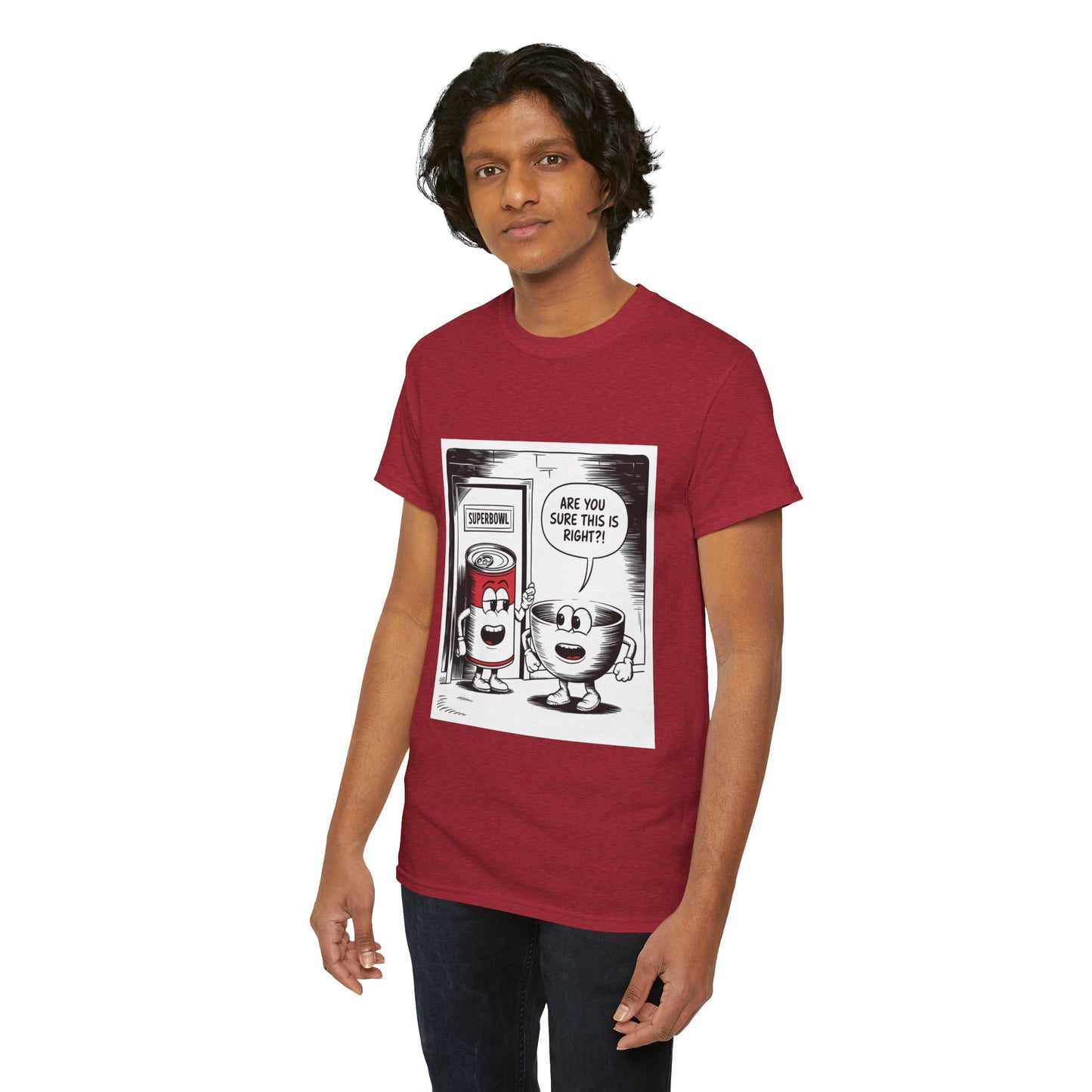 Comic Unisex Tee - Superbowl Design