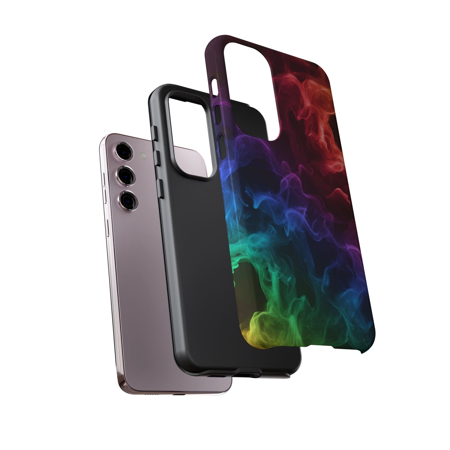 Samsung Tough Case - Colorful Smoke Design