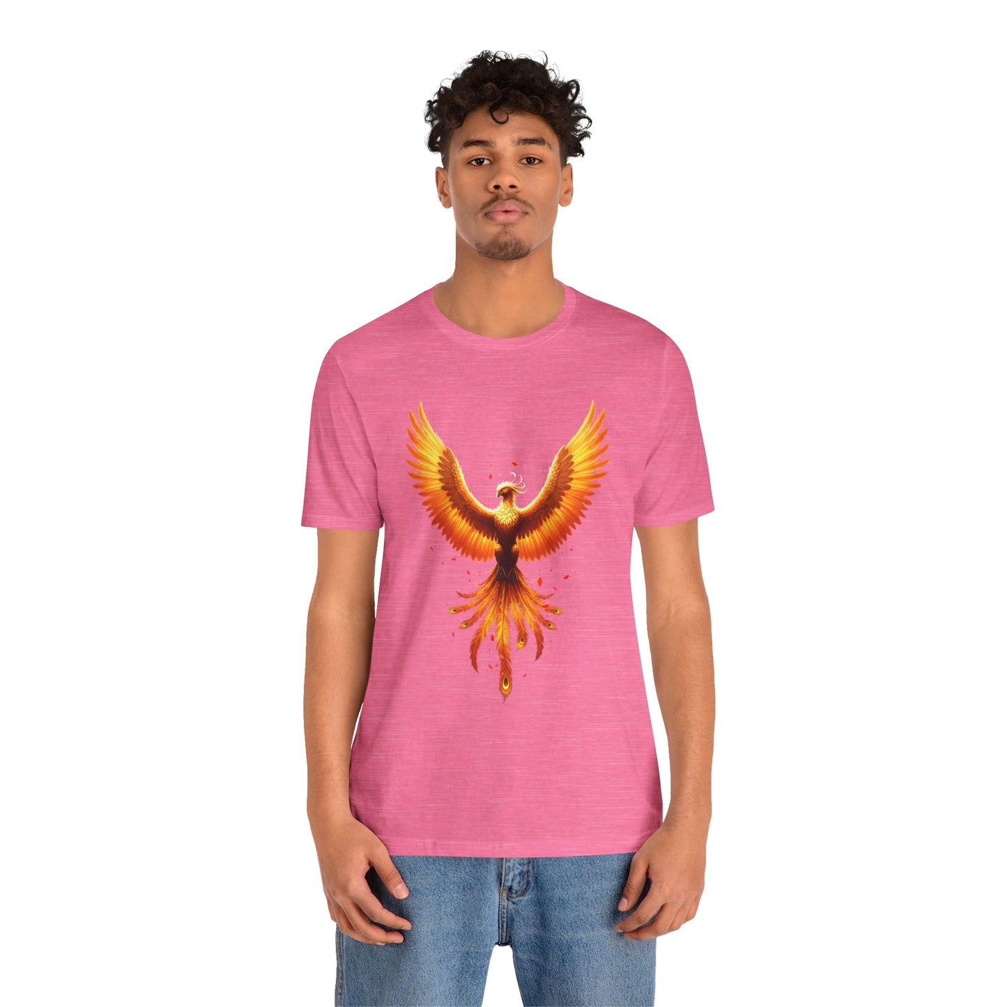 Phoenix Rising Shirt • Fiery Phoenix Graphic Tee • Rebirth Transformation Myth Shirt • Firebird Art Tee • Unisex Gift Tee XS‑5XL
