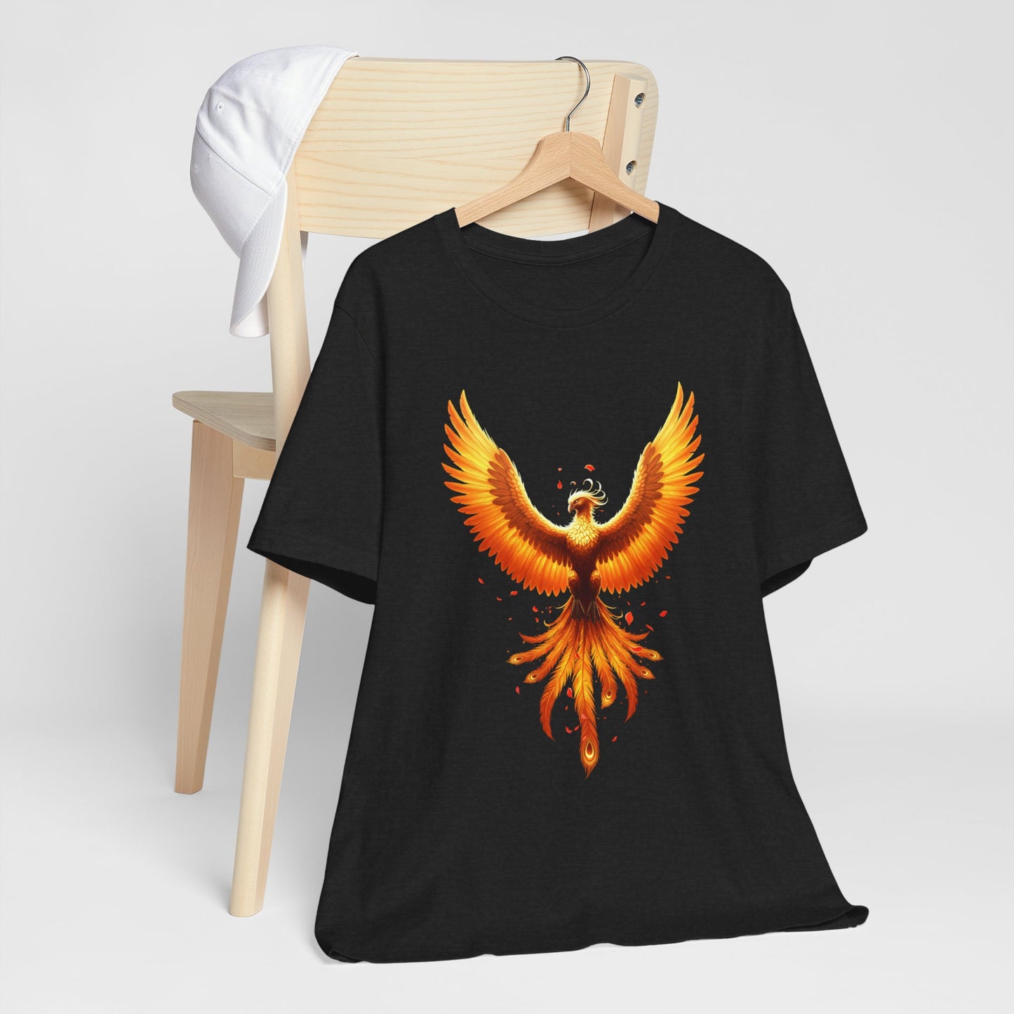 Phoenix Rising Shirt • Fiery Phoenix Graphic Tee • Rebirth Transformation Myth Shirt • Firebird Art Tee • Unisex Gift Tee XS‑5XL
