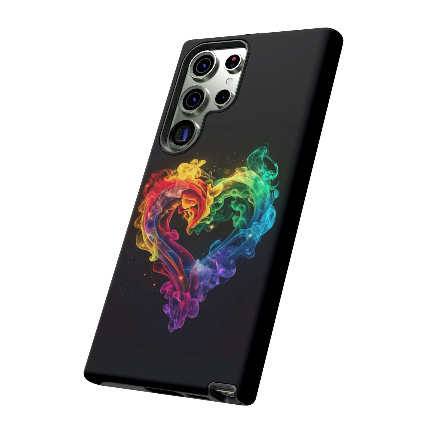 Samsung Galaxy Case - Colorful Heart Design