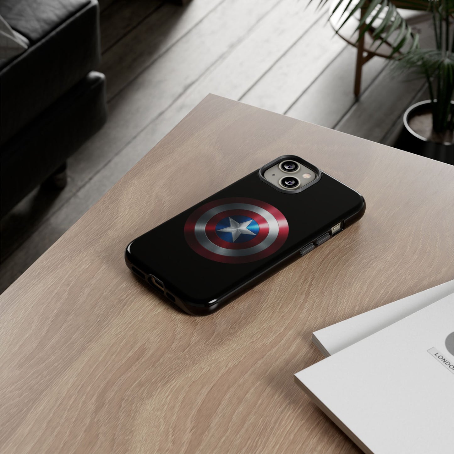 iPhone Case - Captain America Shield Design