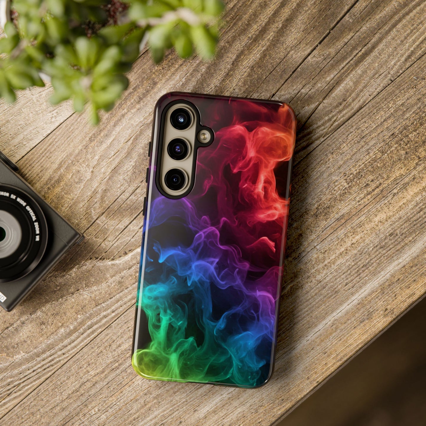 Samsung Tough Case - Colorful Smoke Design