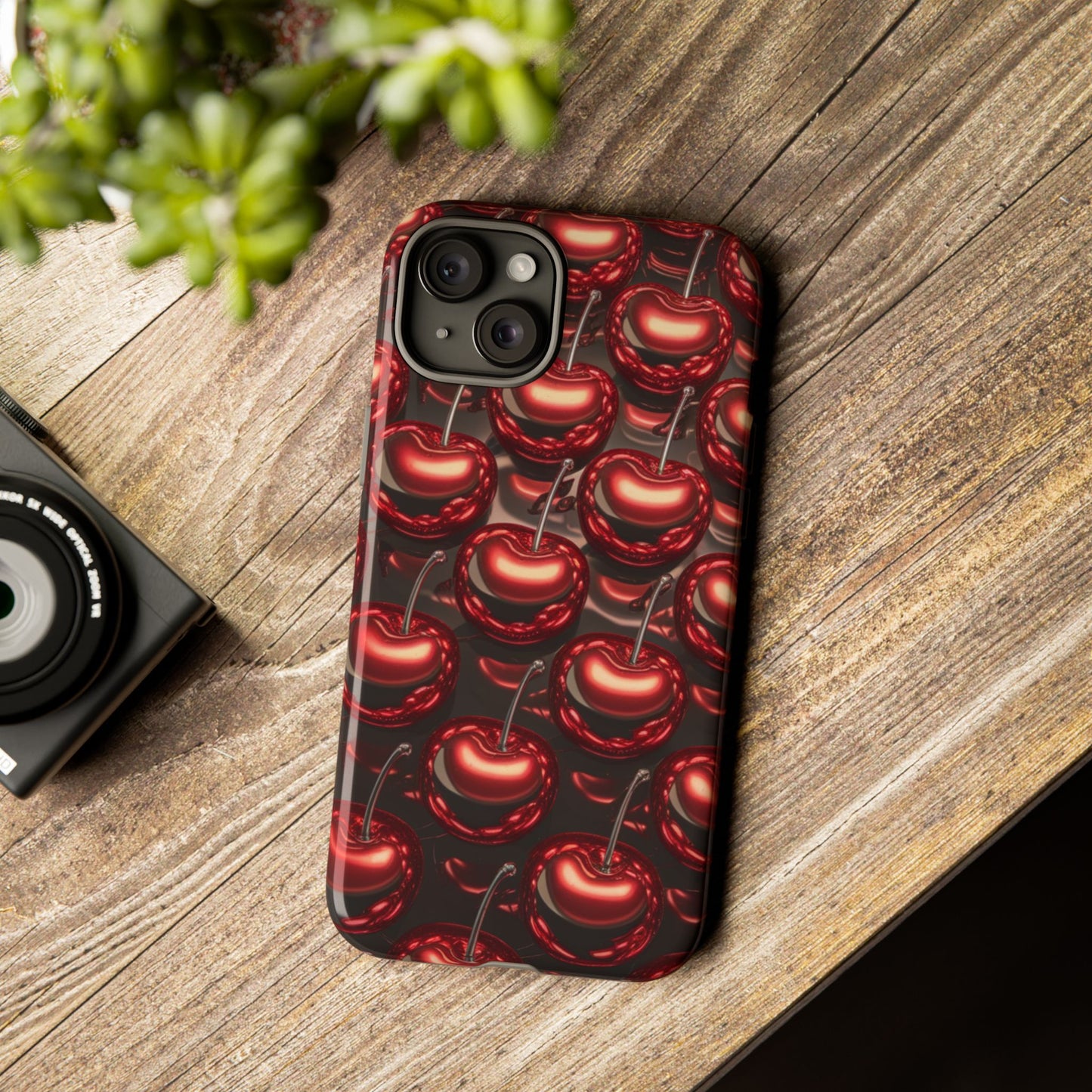 iPhone Case - Shiny Cherries Design