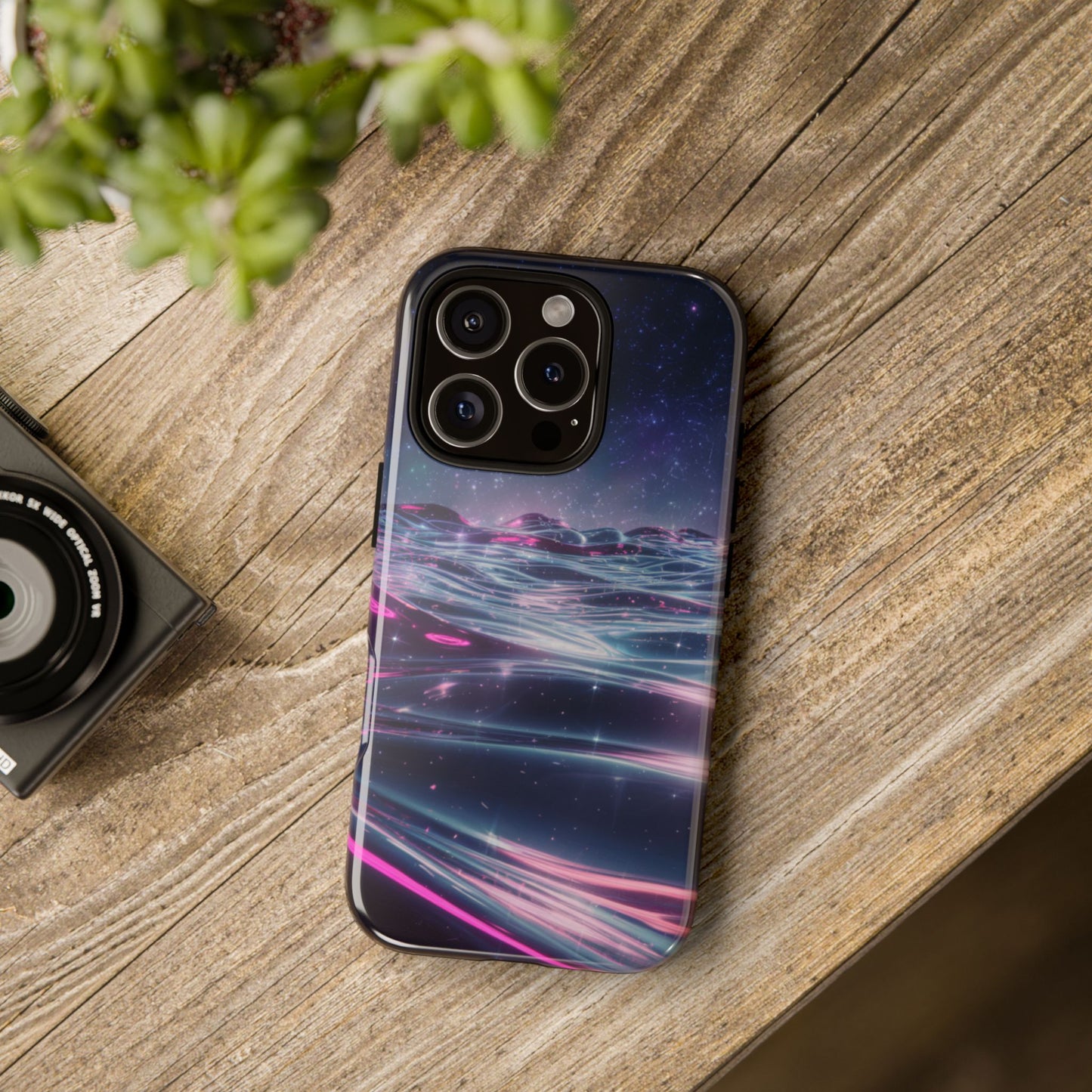 iPhone Case - Galactic Ocean and Sky Tough Case