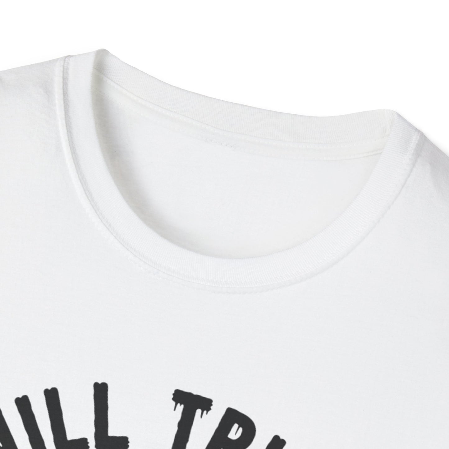 Will Trick for Treat Ghost Dog Halloween T-Shirt | Funny Spooky Dog Tee | Trick or Treat Pup Graphic Tee | Cute Fall Gift for Dog Lovers