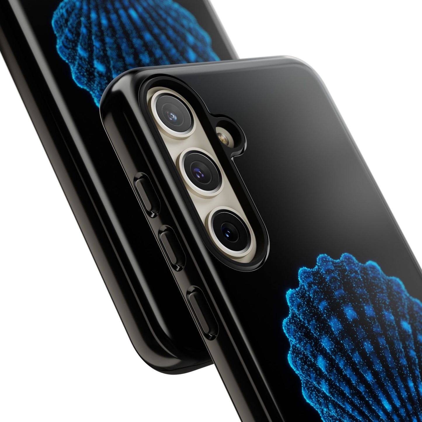 Samsung Phone Case Bioluminescent Shell Design Nautical Phone Case Beach Accessory