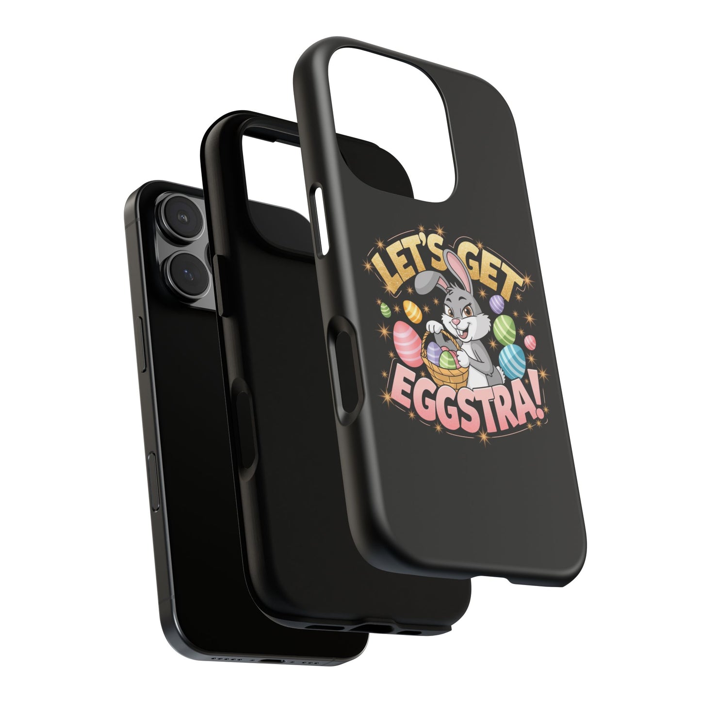 iPhone Case Easter Bunny 'Let's Get Eggstra Phone Case Easter iPhone Case