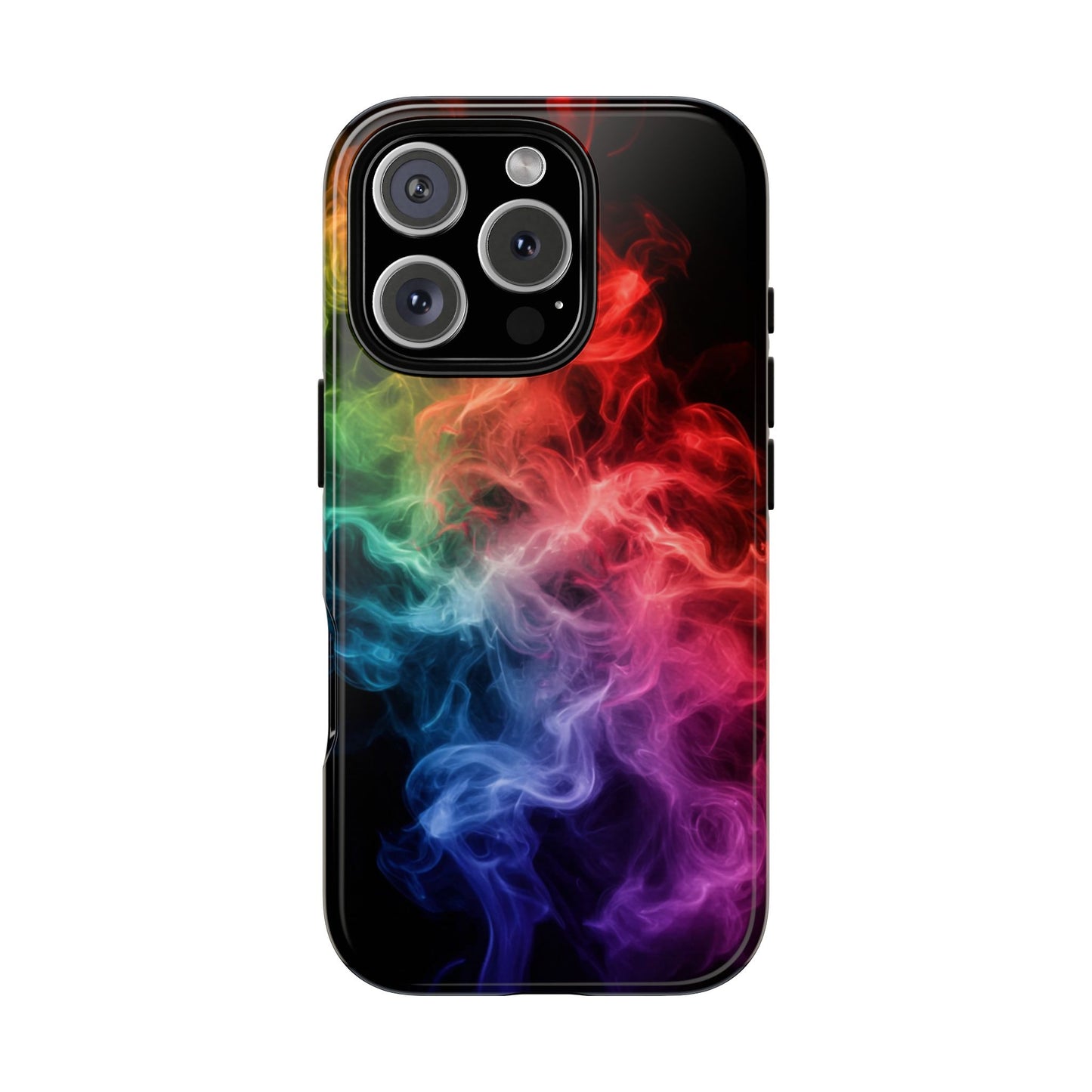 iPhone Case - Colorful Smoke Design