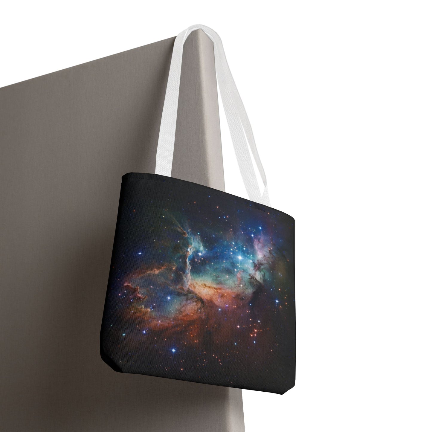 Space Galactic Tote Bag Starry Bag Reusable Tote Cosmic Bag Shopping Bag