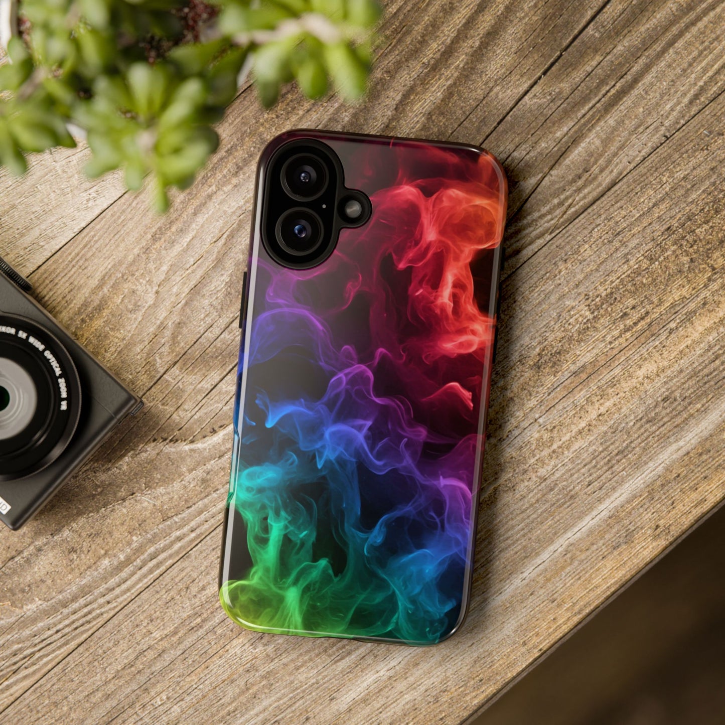Colorful Smoke iPhone Case